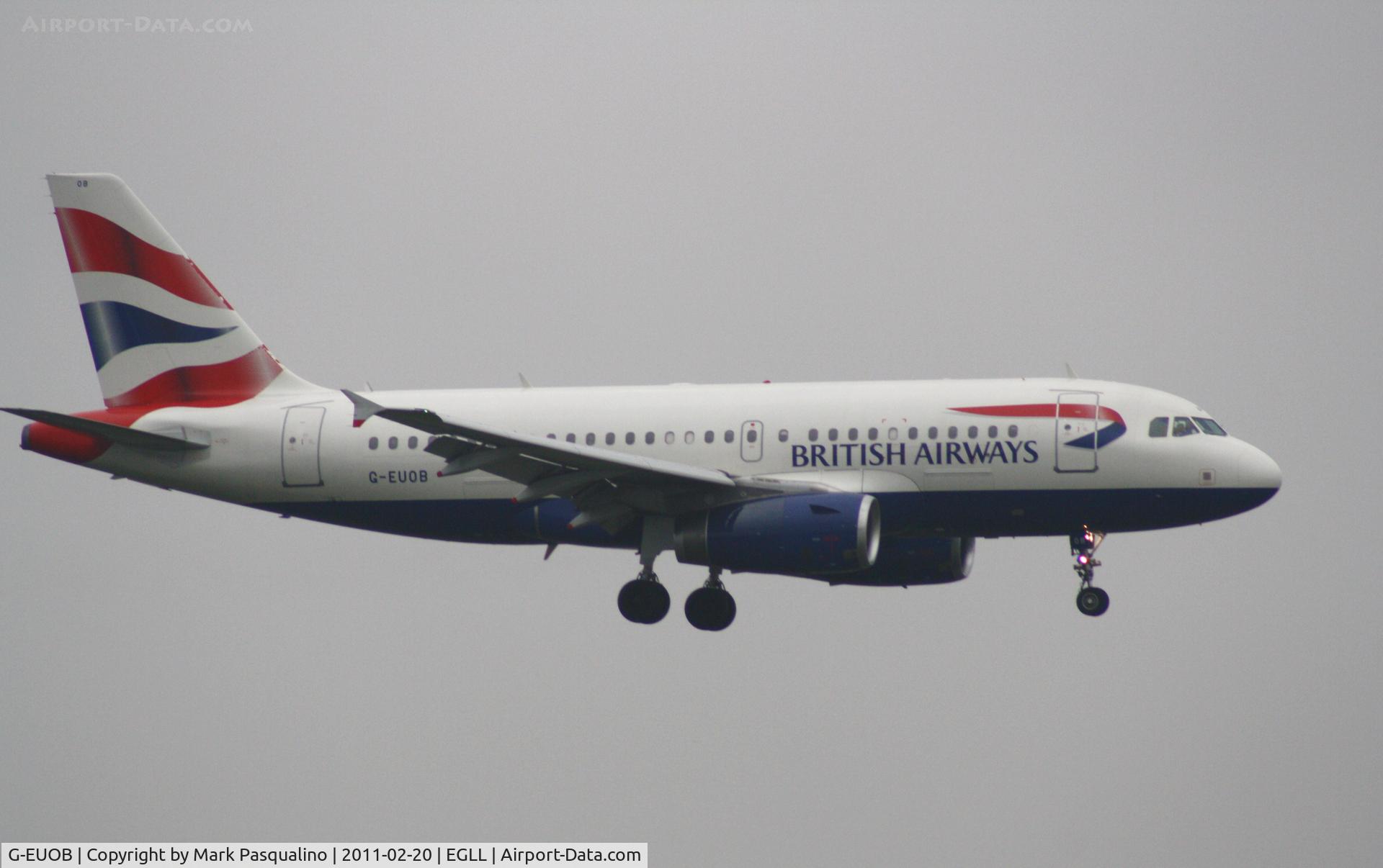 G-EUOB, 2001 Airbus A319-131 C/N 1529, Airbus A319