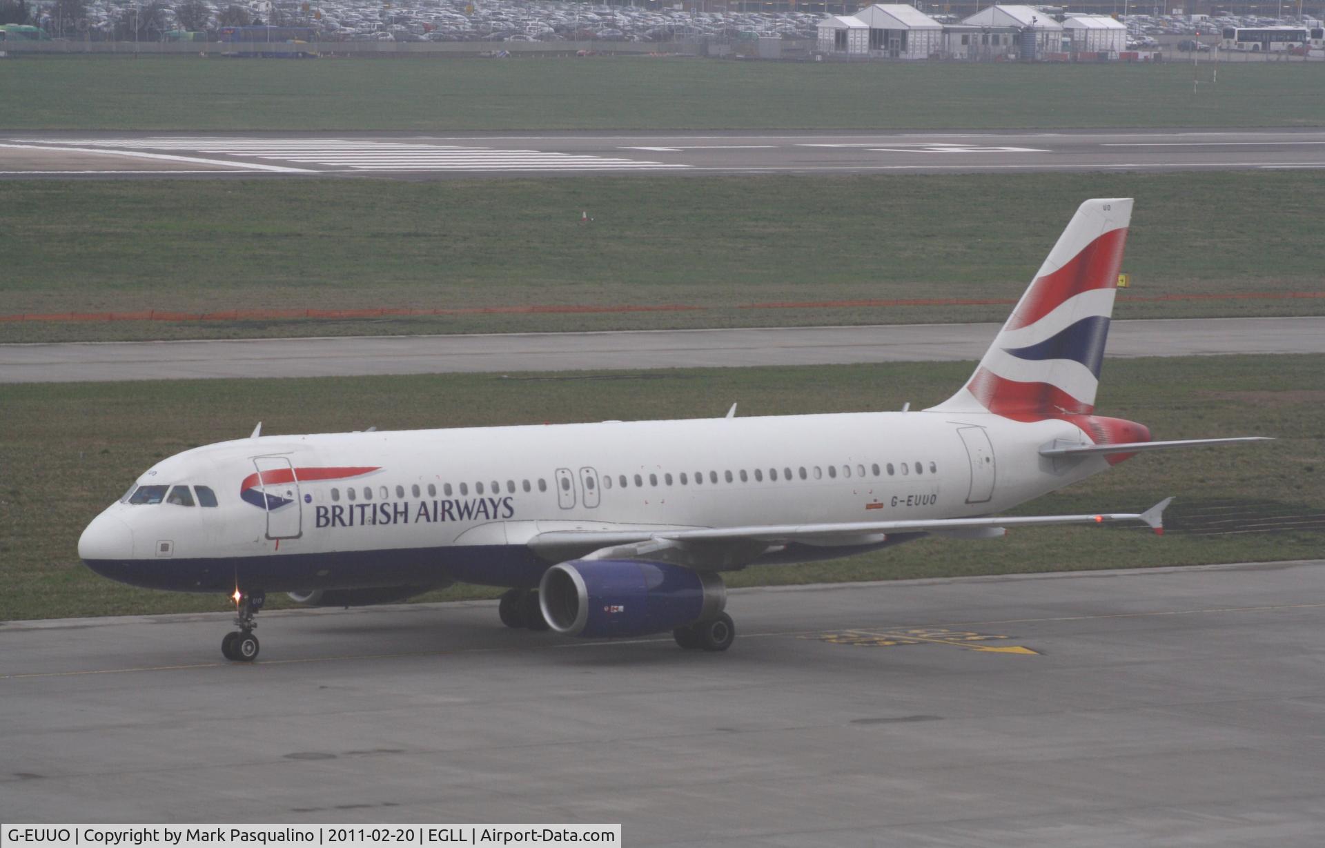 G-EUUO, 2003 Airbus A320-232 C/N 1958, Airbus A320