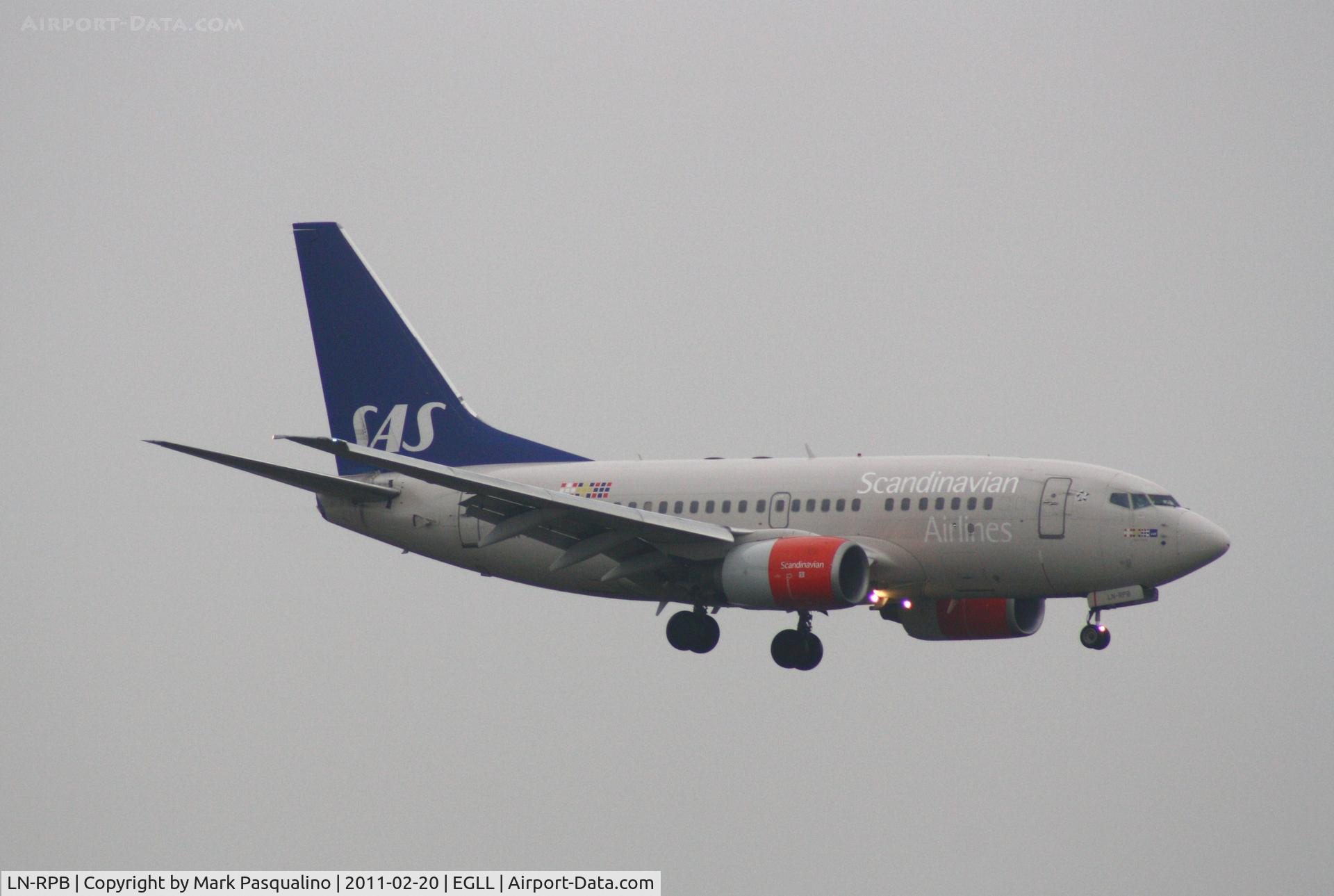 LN-RPB, 1998 Boeing 737-683 C/N 28294, Boeing 737-600