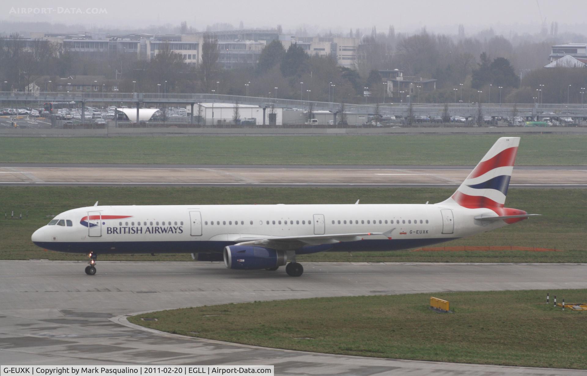 G-EUXK, 2007 Airbus A321-231 C/N 3235, Airbus A321