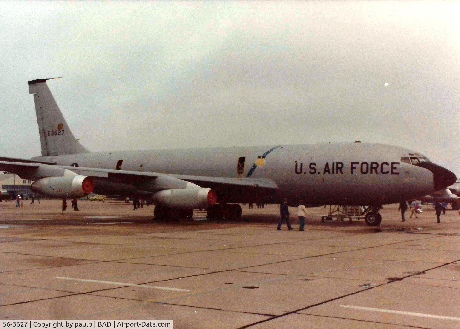 56-3627, 1956 Boeing KC-135A Stratotanker C/N 17376, Barksdale Air Force Base 