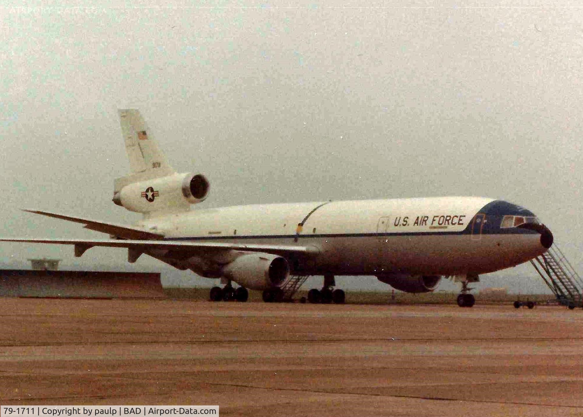 79-1711, 1979 McDonnell Douglas KC-10A Extender C/N 48203, Barksdale Air Force Base 