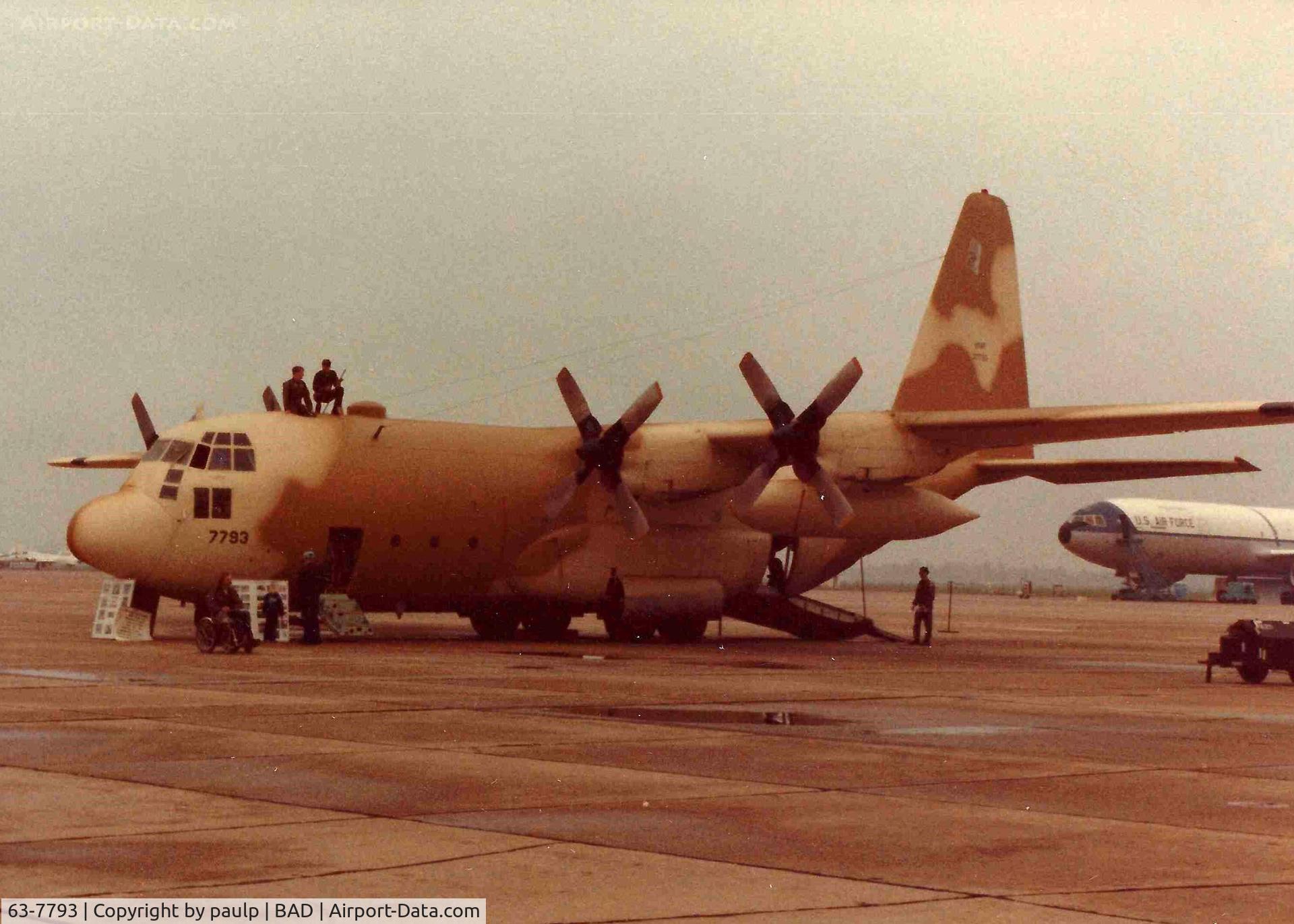 63-7793, 1963 Lockheed C-130E Hercules C/N 382-3872, Barksdale Air Force Base 