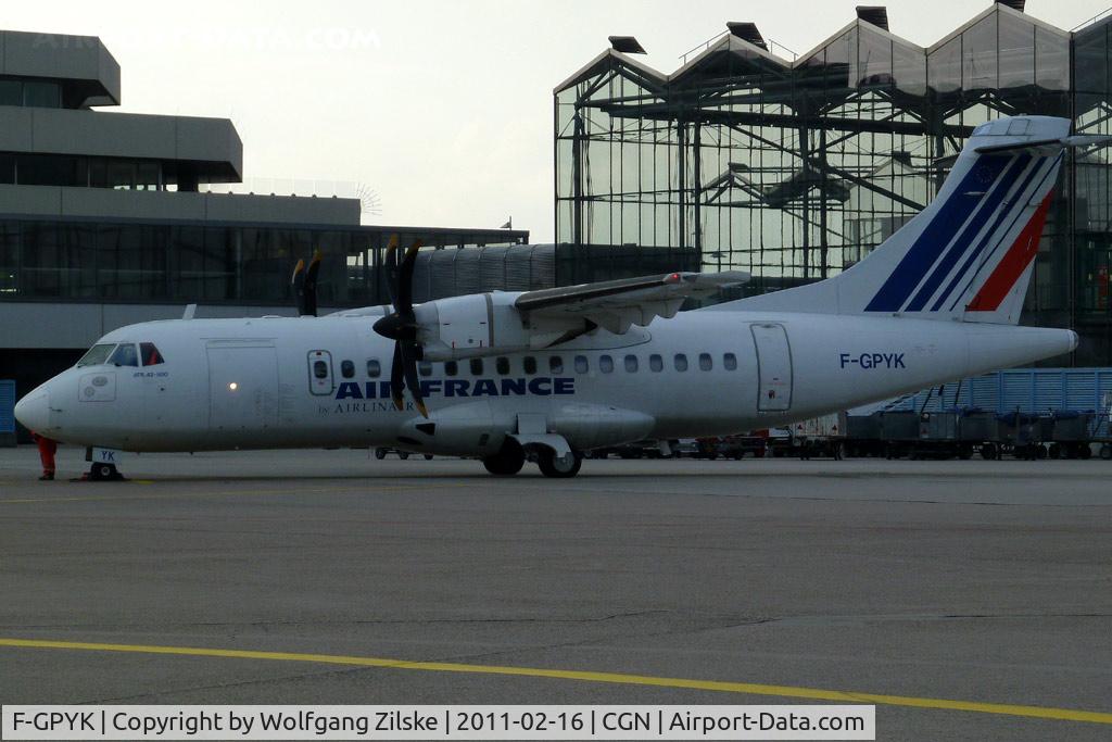F-GPYK, 1997 ATR 42-500 C/N 537, visitor