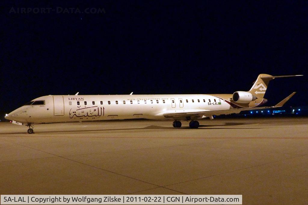 5A-LAL, 2010 Bombardier CRJ-900ER (CL-600-2D24) C/N 15256, visitor