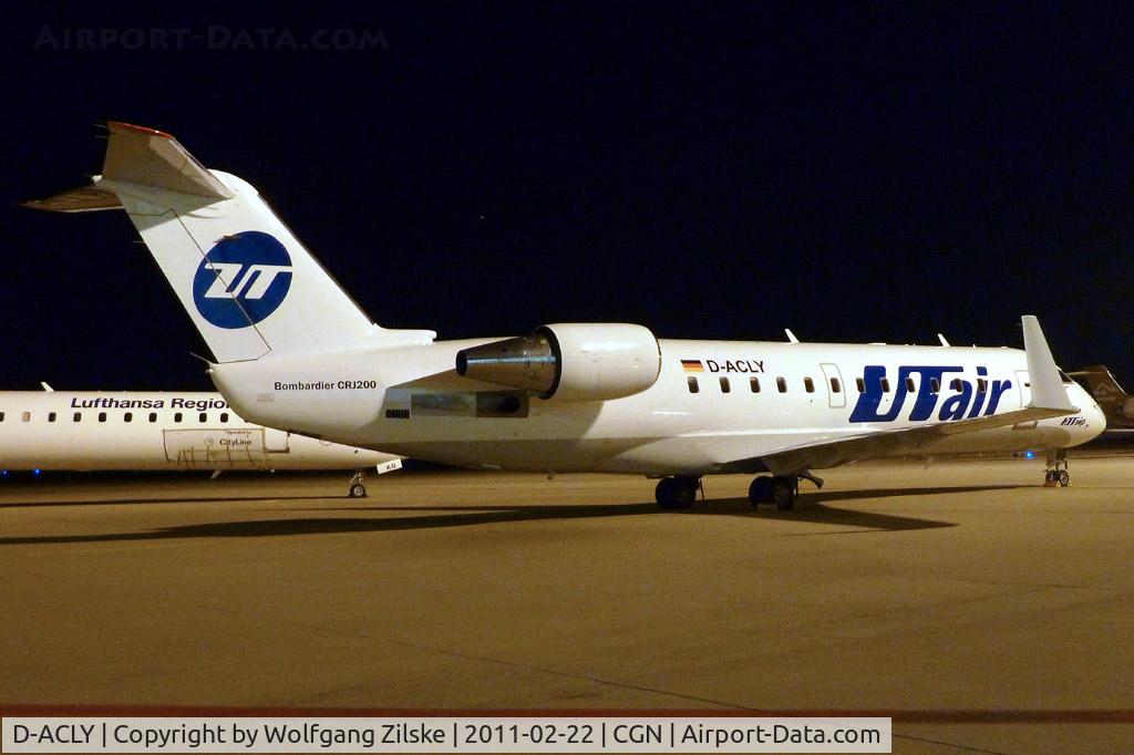 D-ACLY, 1996 Canadair CRJ-200LR (CL-600-2B19) C/N 7119, visitor
