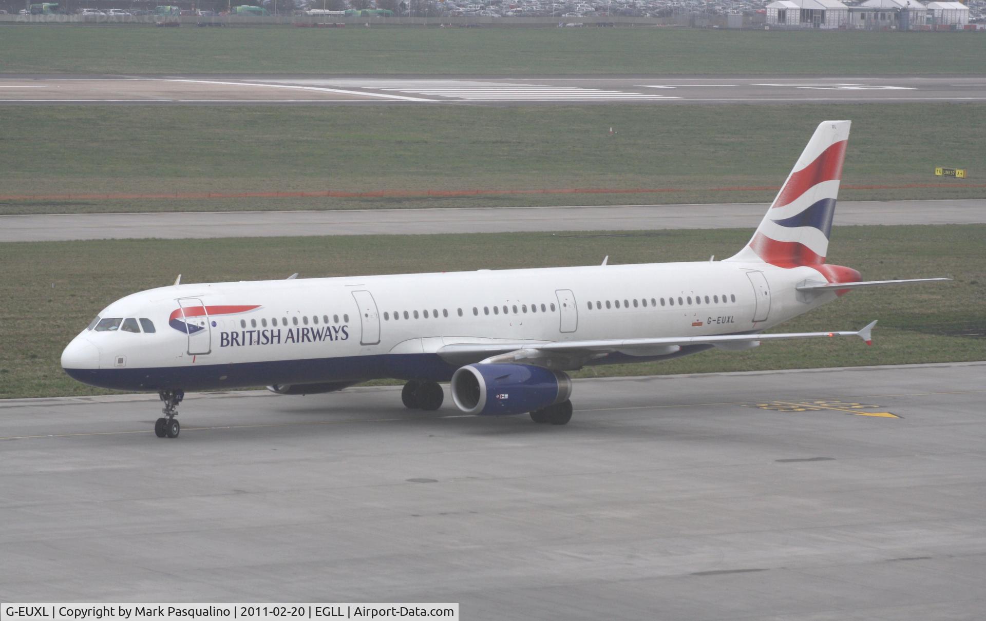 G-EUXL, 2007 Airbus A321-231 C/N 3254, Airbus A321