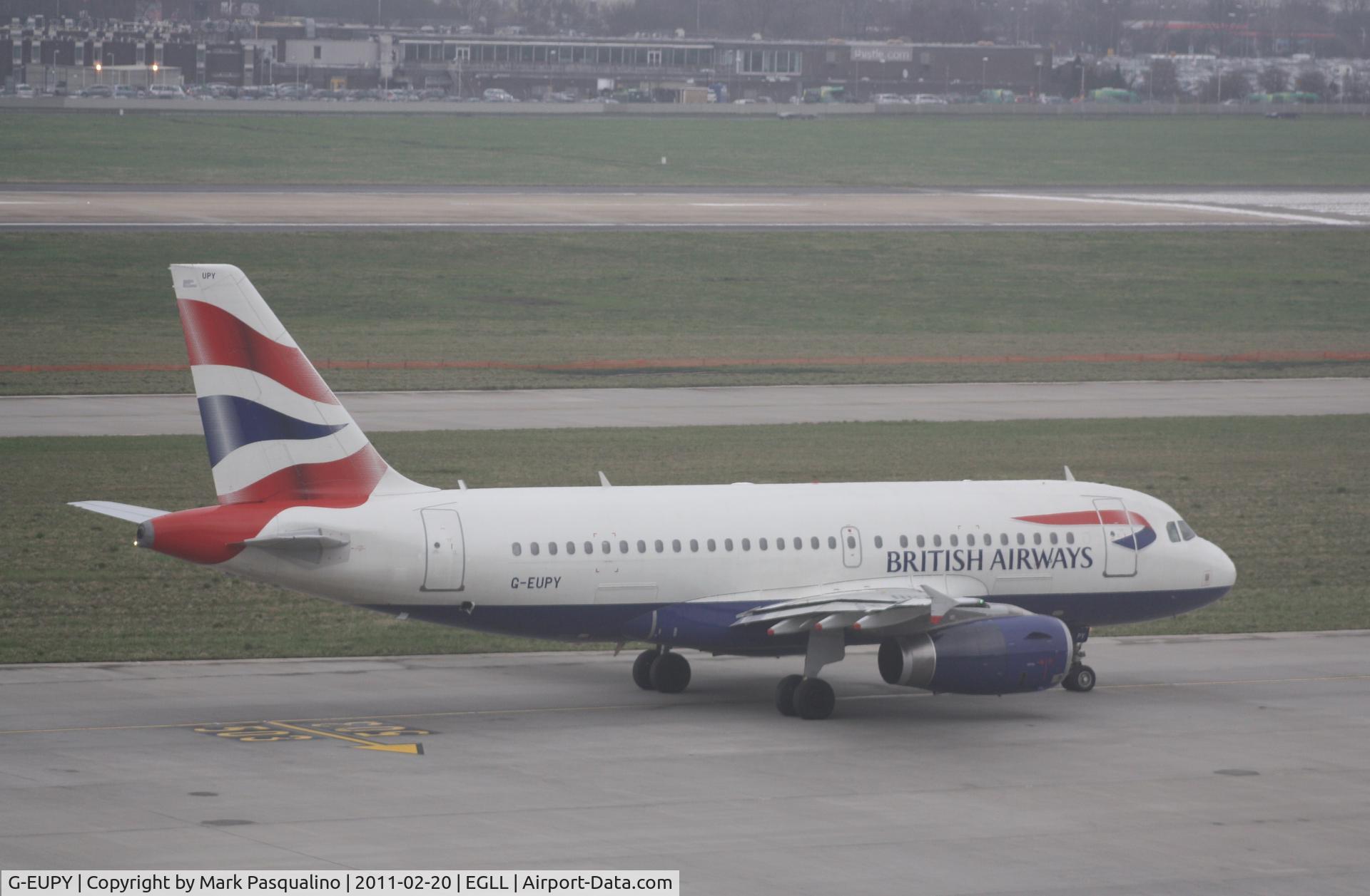G-EUPY, 2001 Airbus A319-131 C/N 1466, Airbus A319