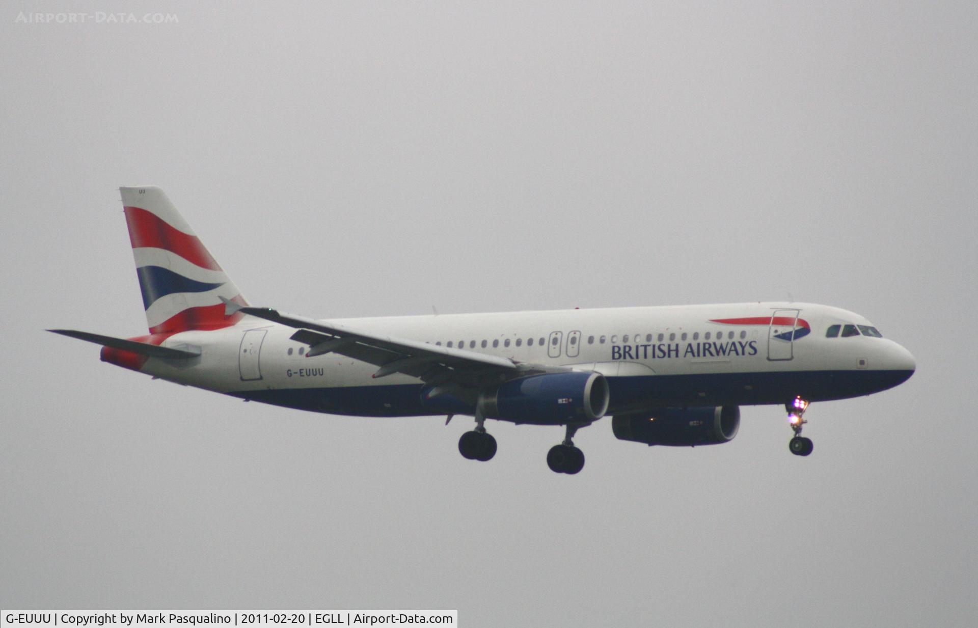 G-EUUU, 2008 Airbus A320-232 C/N 3351, Airbus A320
