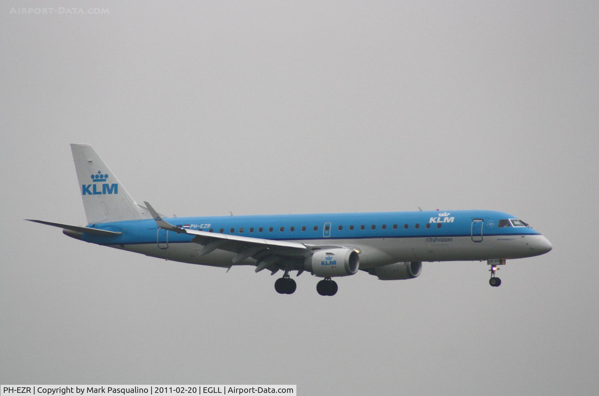 PH-EZR, 2010 Embraer 190LR (ERJ-190-100LR) C/N 19000375, ERJ-190-100STD