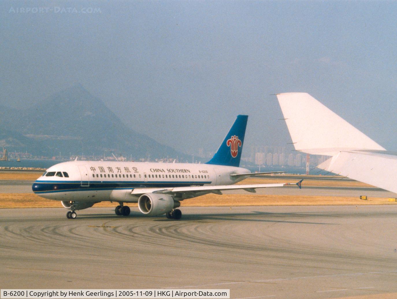 B-6200, 2005 Airbus A319-132 C/N 2519, China Southern