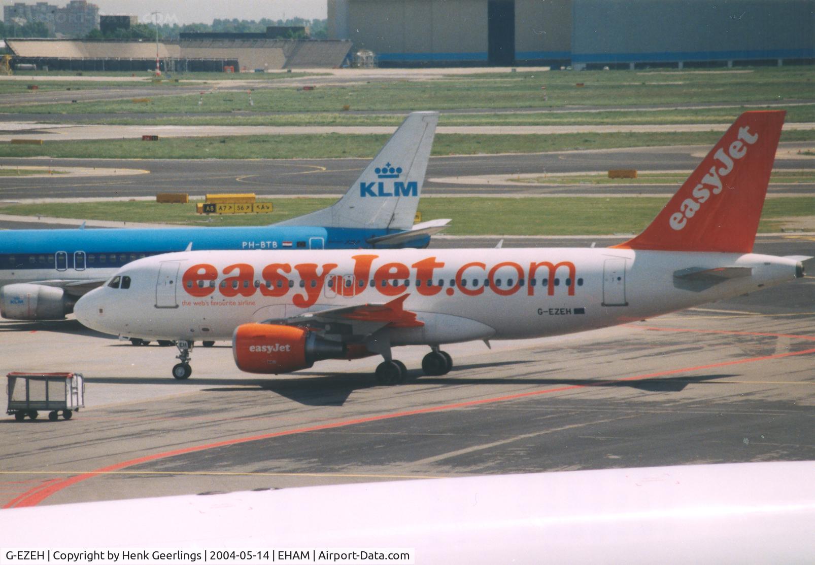 G-EZEH, 2004 Airbus A319-111 C/N 2184, EasyJet