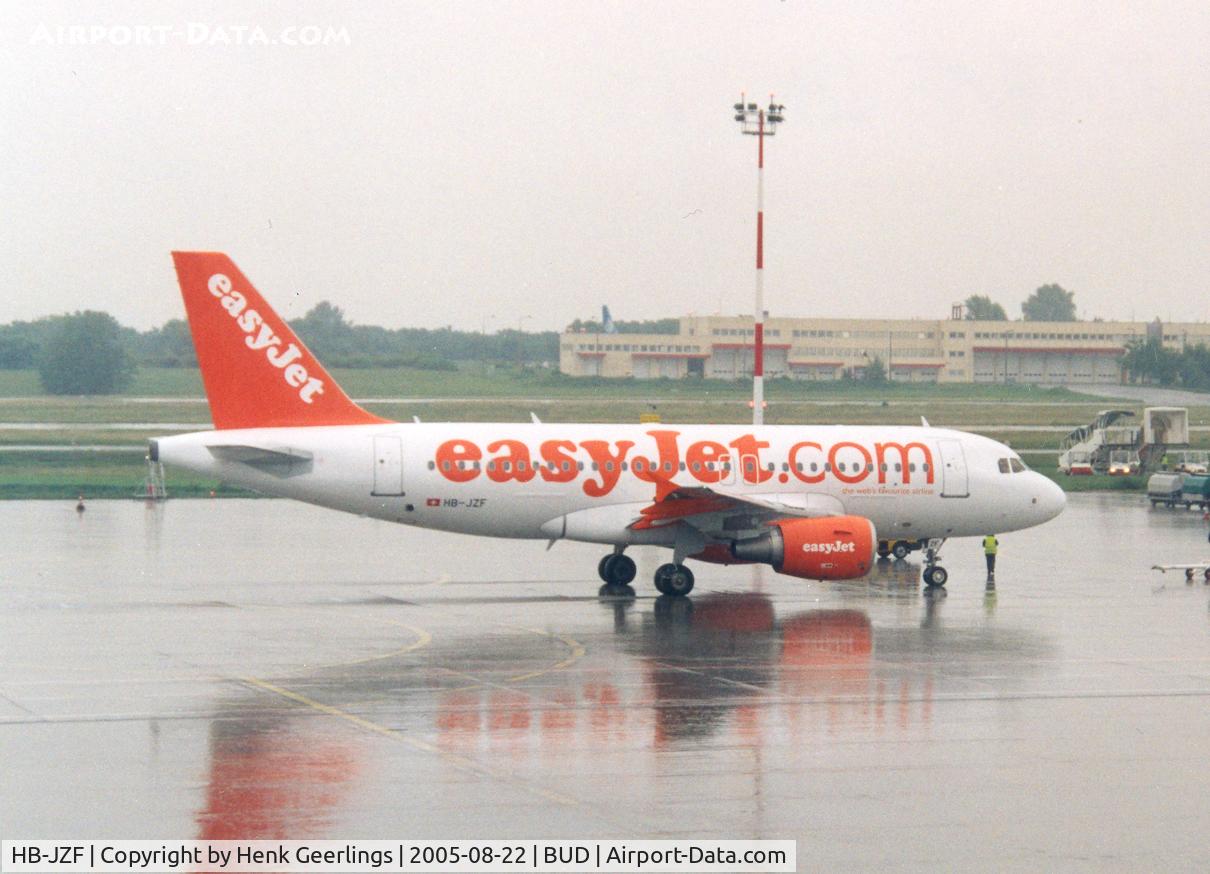 HB-JZF, 2004 Airbus A319-111 C/N 2184, EasyJet Switzerland