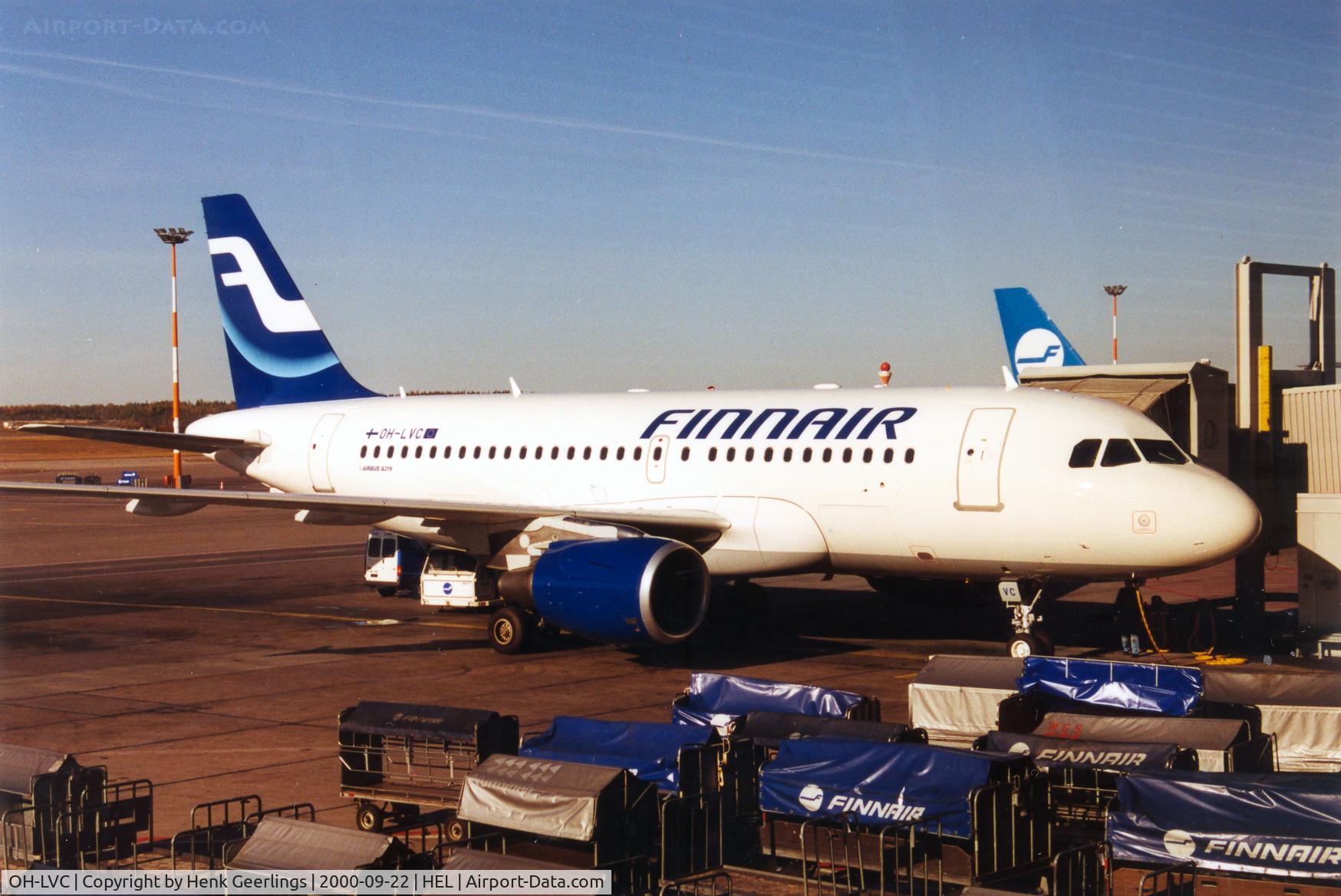 OH-LVC, 2000 Airbus A319-112 C/N 1309, Finnair