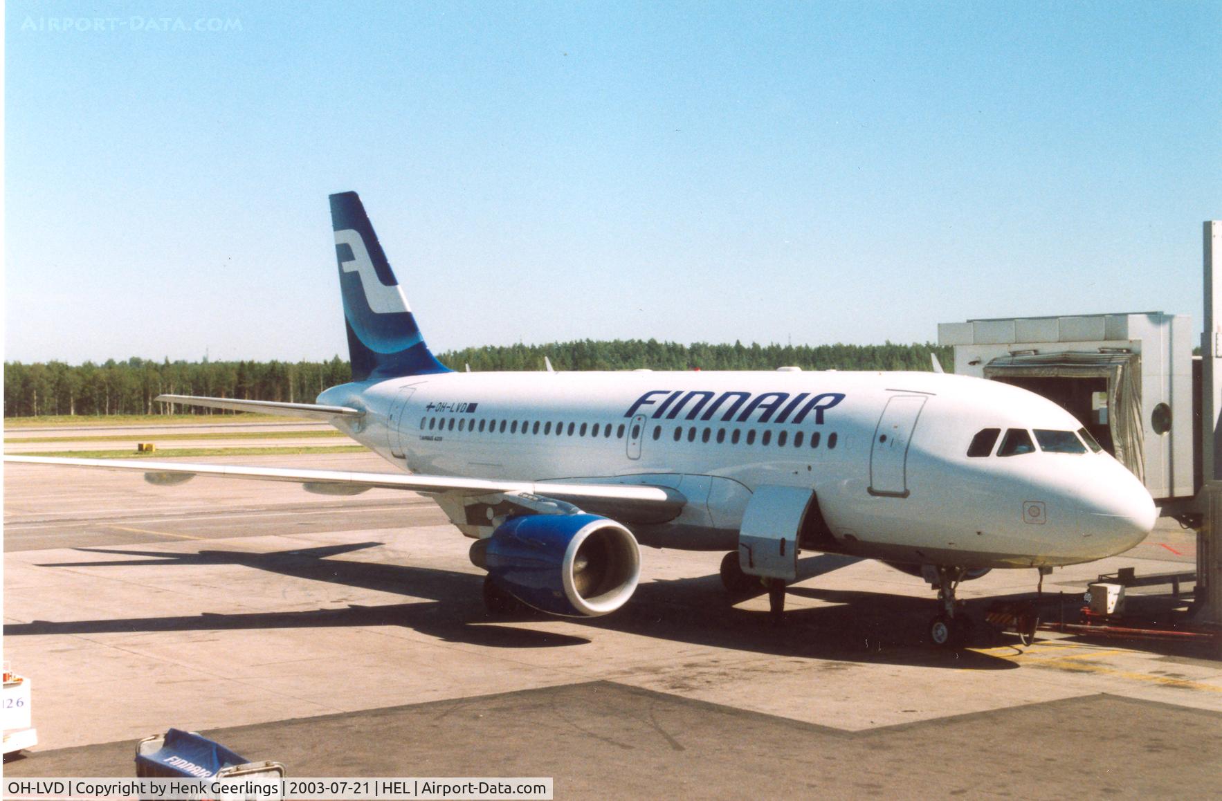 OH-LVD, 2000 Airbus A319-112 C/N 1352, Finnair