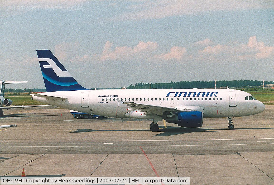 OH-LVH, 2000 Airbus A319-112 C/N 1184, Finnair