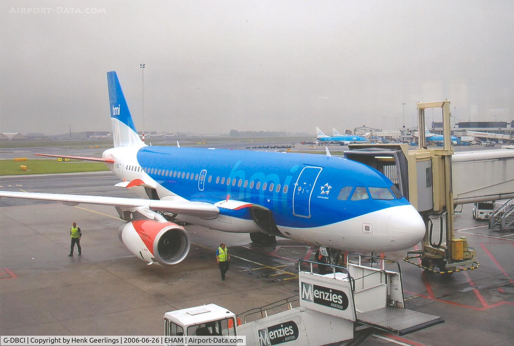 G-DBCI, 2006 Airbus A319-131 C/N 2720, BMI , ready for the flight to LHR