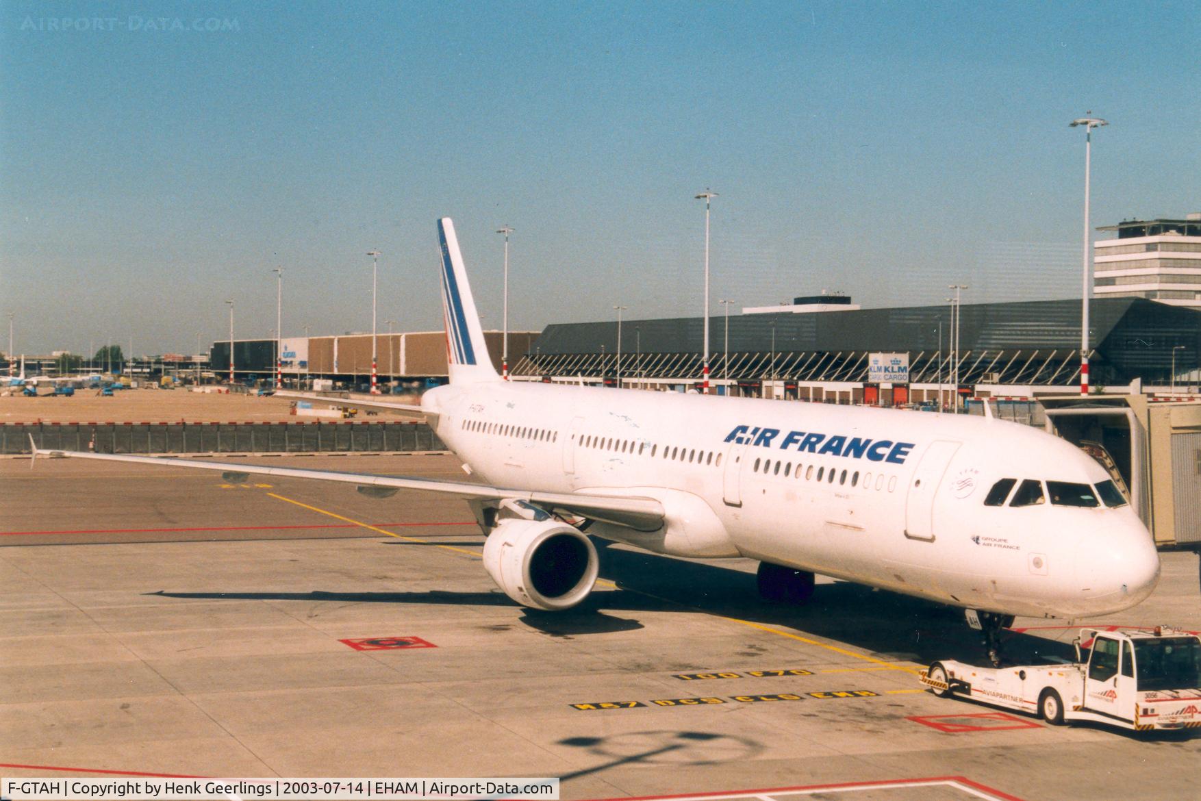 F-GTAH, 1999 Airbus A321-211 C/N 1133, Air France