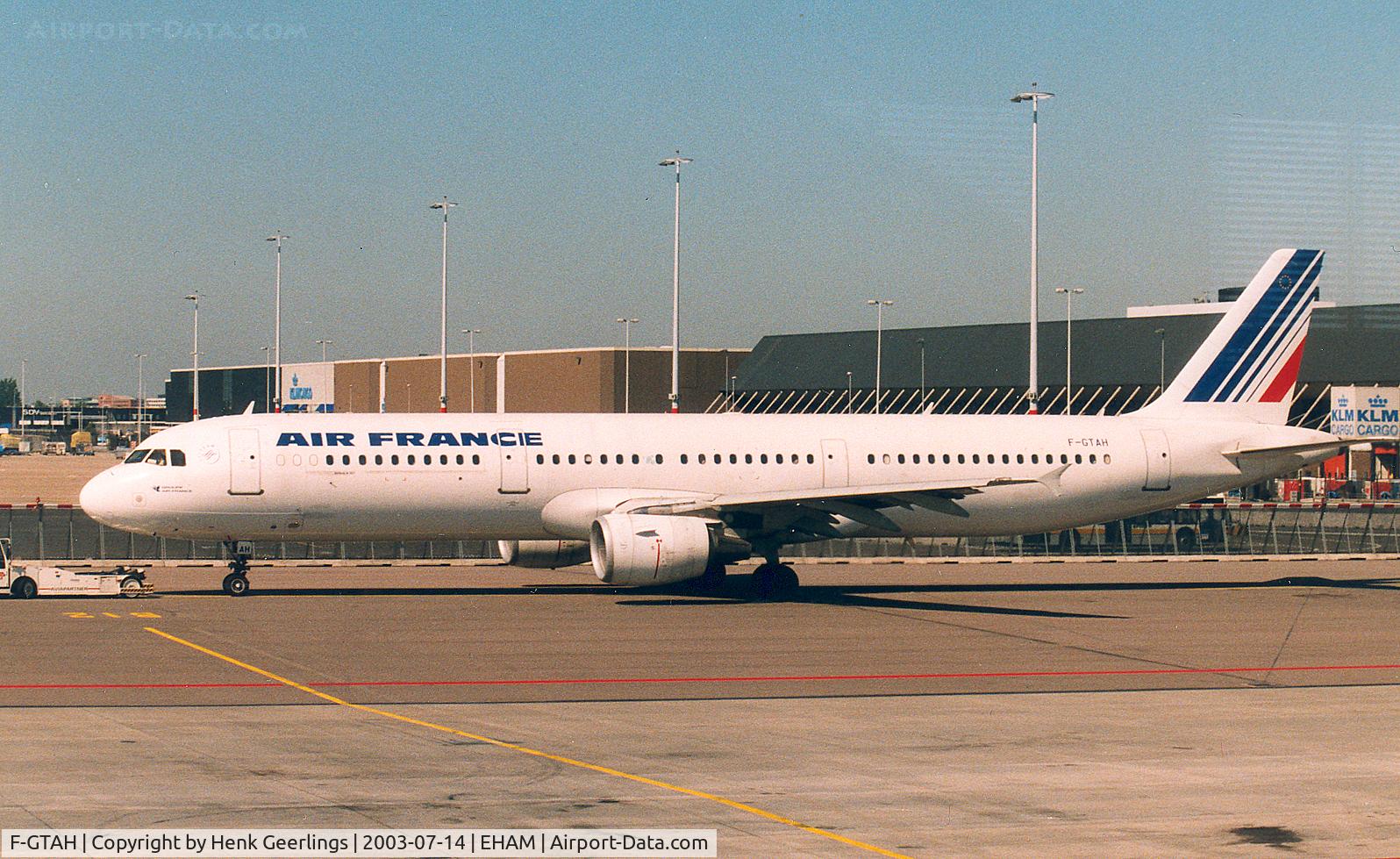 F-GTAH, 1999 Airbus A321-211 C/N 1133, Air France