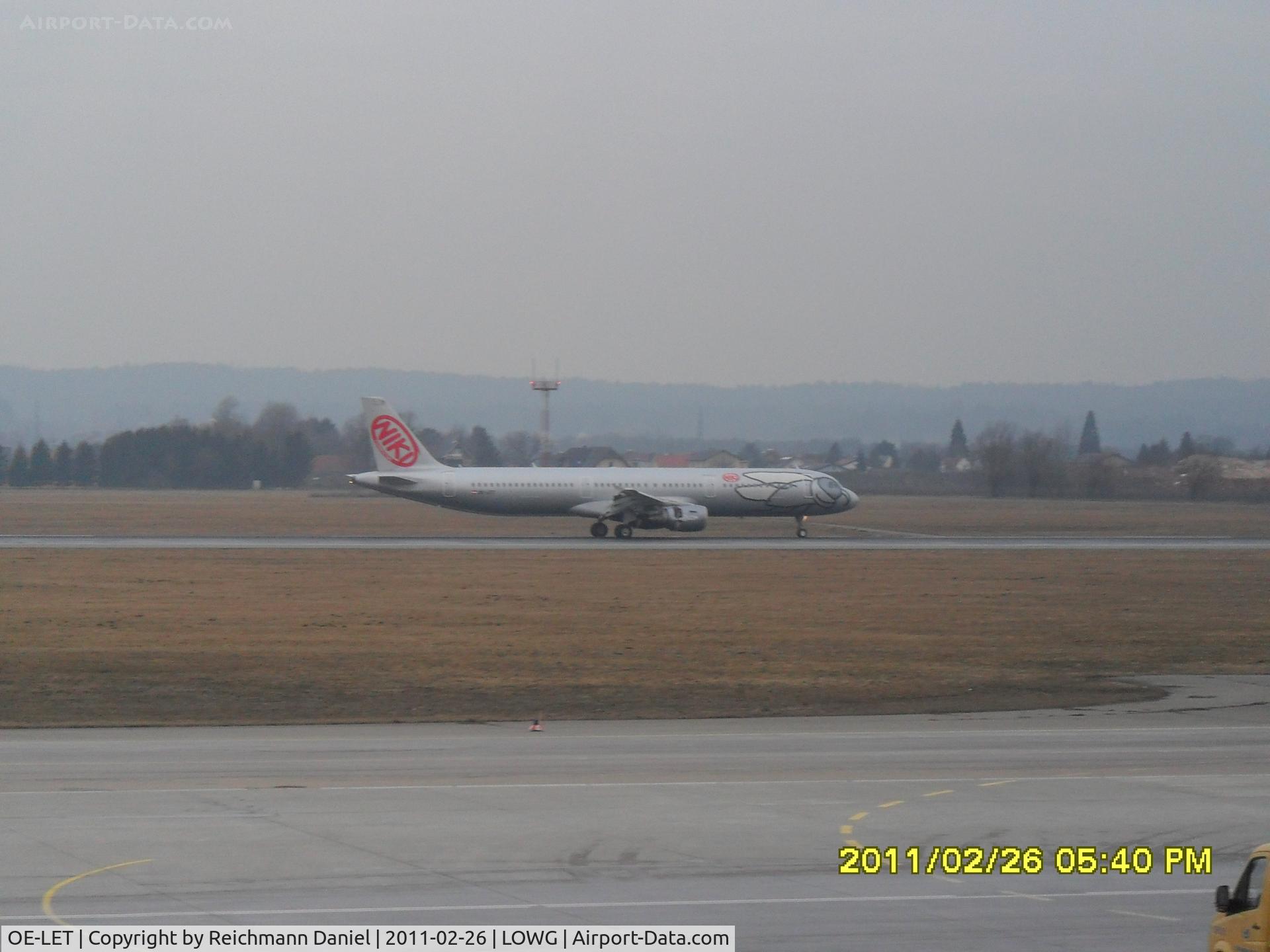 OE-LET, 2009 Airbus A321-211 C/N 3830, Just arrived from Marrakesh