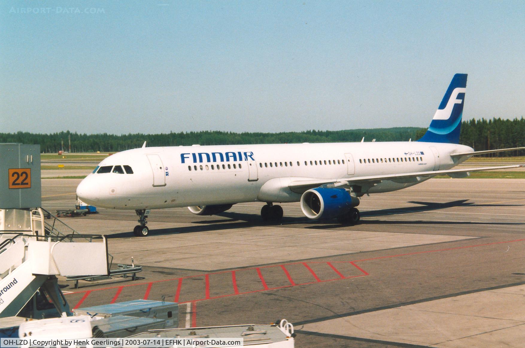 OH-LZD, 2000 Airbus A321-211 C/N 1241, Finnair