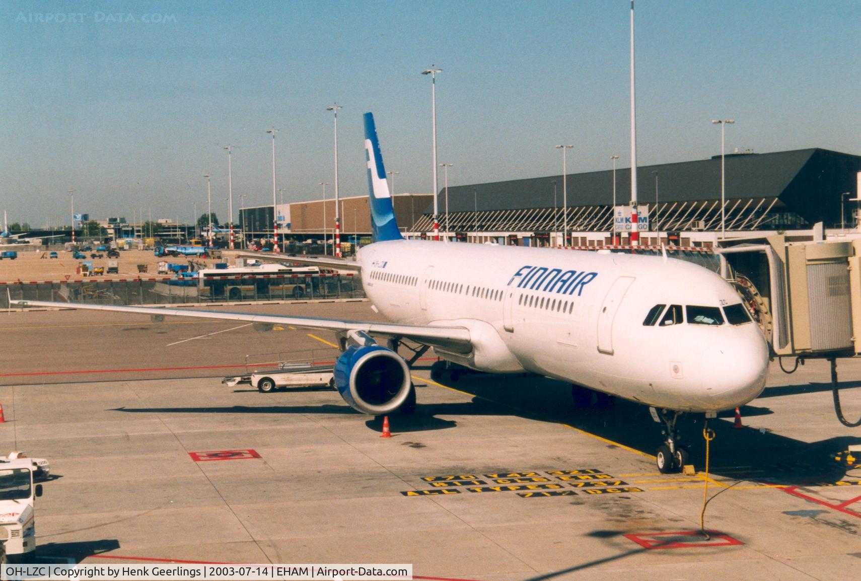 OH-LZC, 2000 Airbus A321-211 C/N 1185, Finnair