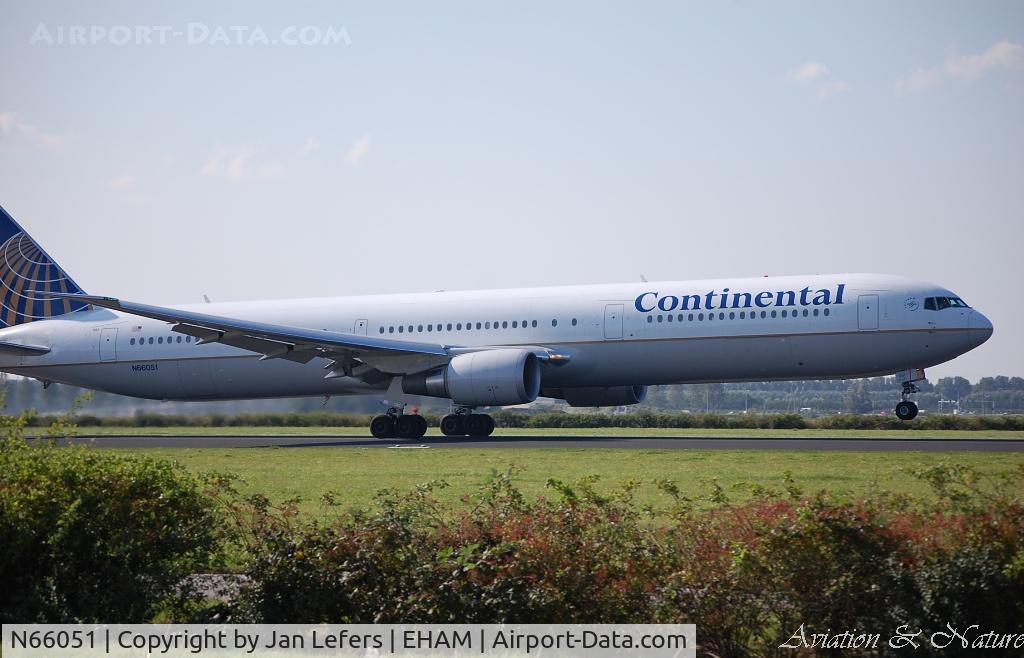N66051, 2000 Boeing 767-424/ER C/N 29446, Departing on the Polderbaan Schiphol Amsterdam