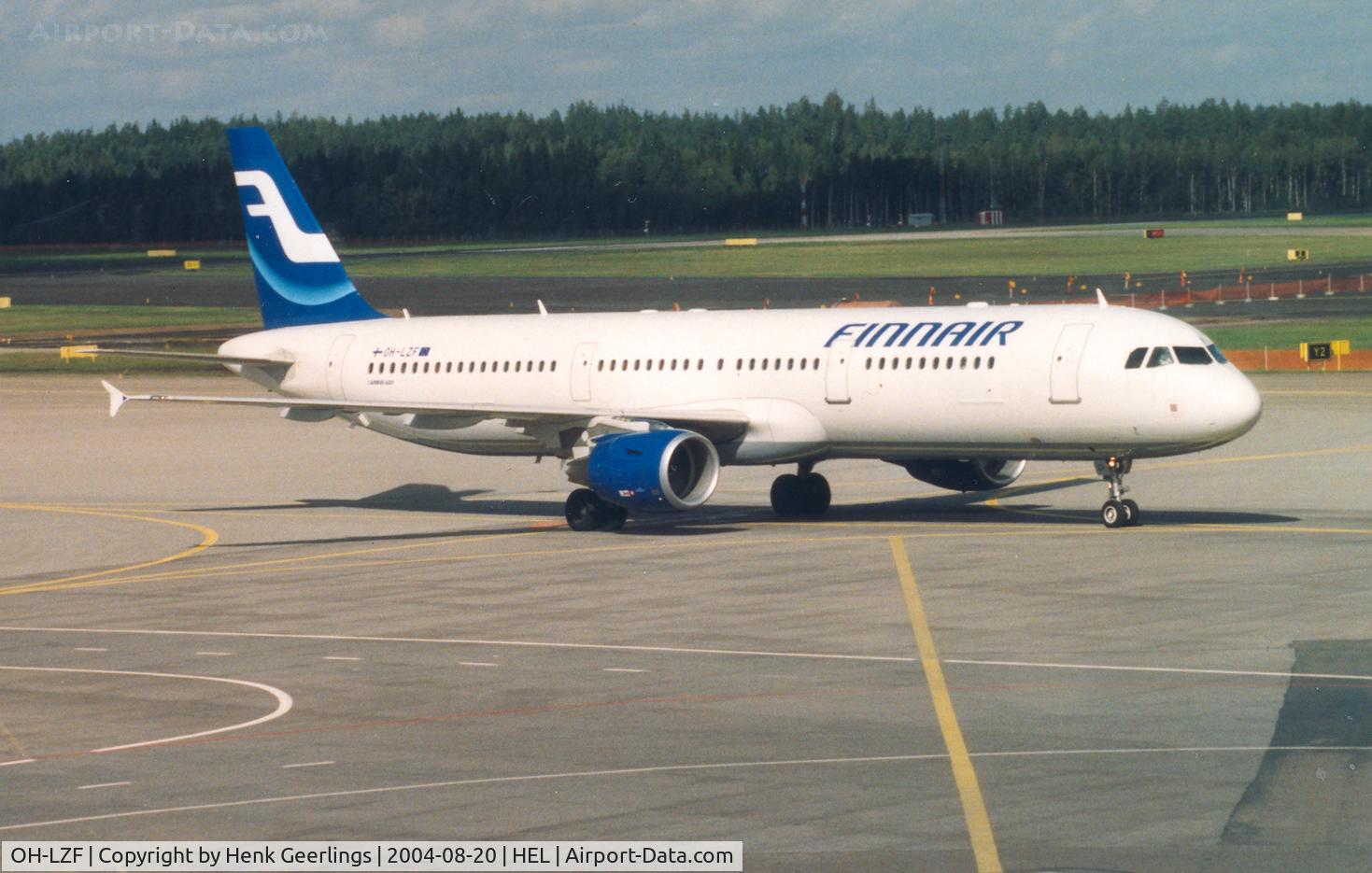 OH-LZF, 2004 Airbus A321-211 C/N 2208, Finnair