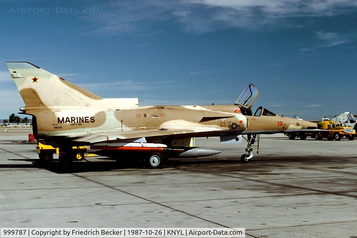 999787, Israel Aircraft Industries IAI F-21A Kfir C/N Not found 999787, flightlin e at MCAS Yuma