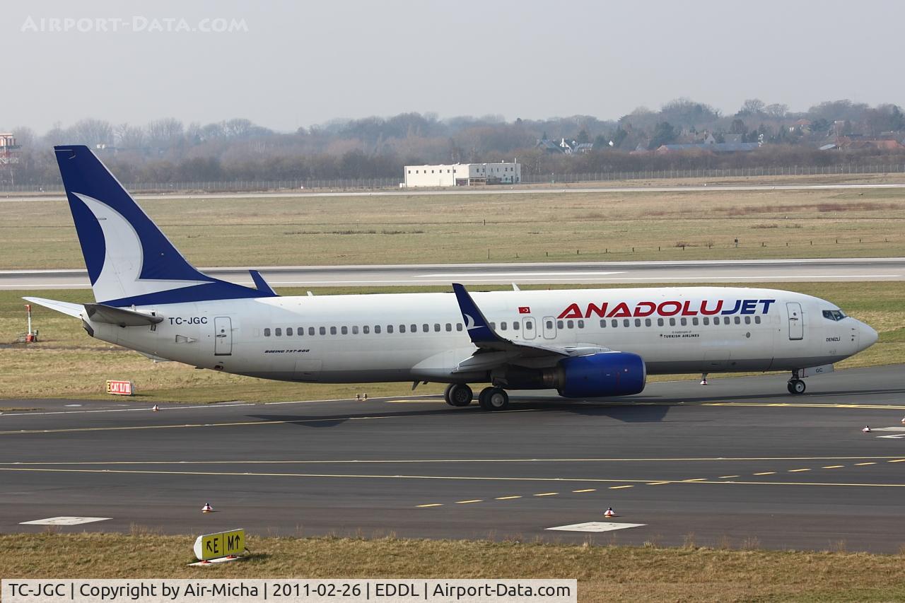 TC-JGC, 2001 Boeing 737-8F2 C/N 29787, Anadolu Jet, Boeing 737-8F2, CN: 29787/0771, Name: Denizli