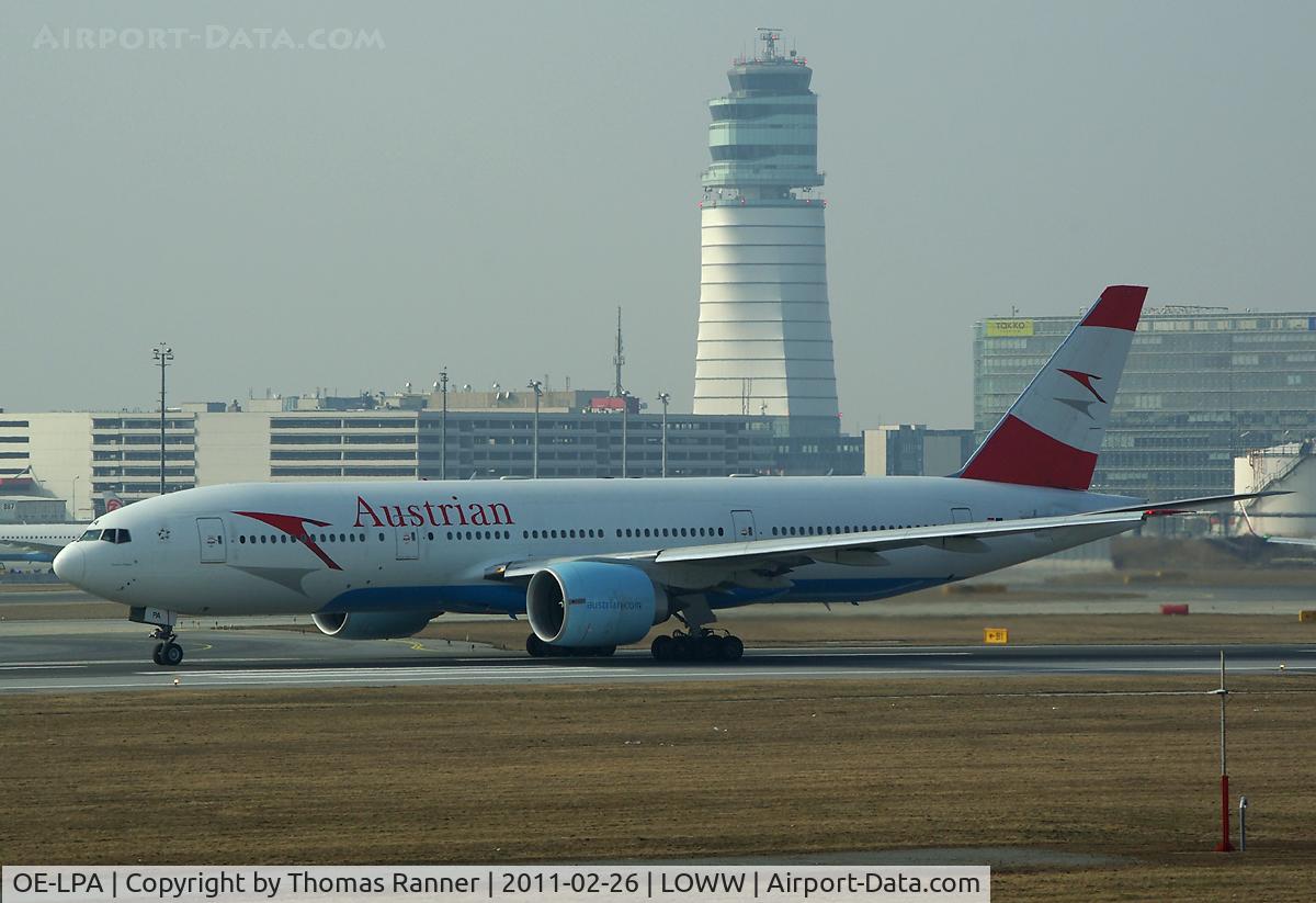 OE-LPA, 1997 Boeing 777-2Z9/ER C/N 28698, Austrian Airlines Boeing 777