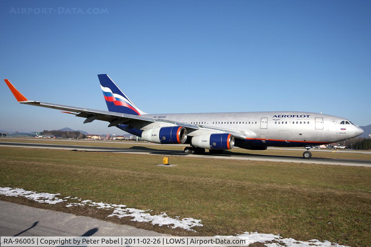 RA-96005, 1991 Ilyushin Il-96-300 C/N 74393201002, SZG