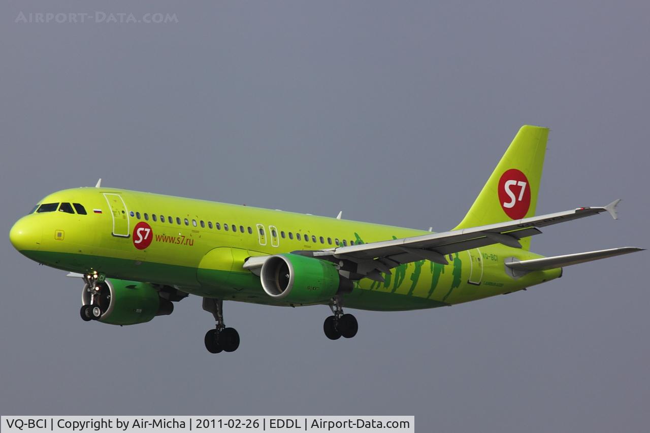 VQ-BCI, 2005 Airbus A320-214 C/N 2623, S7 Airlines, Airbus A320-214, CN: 2623