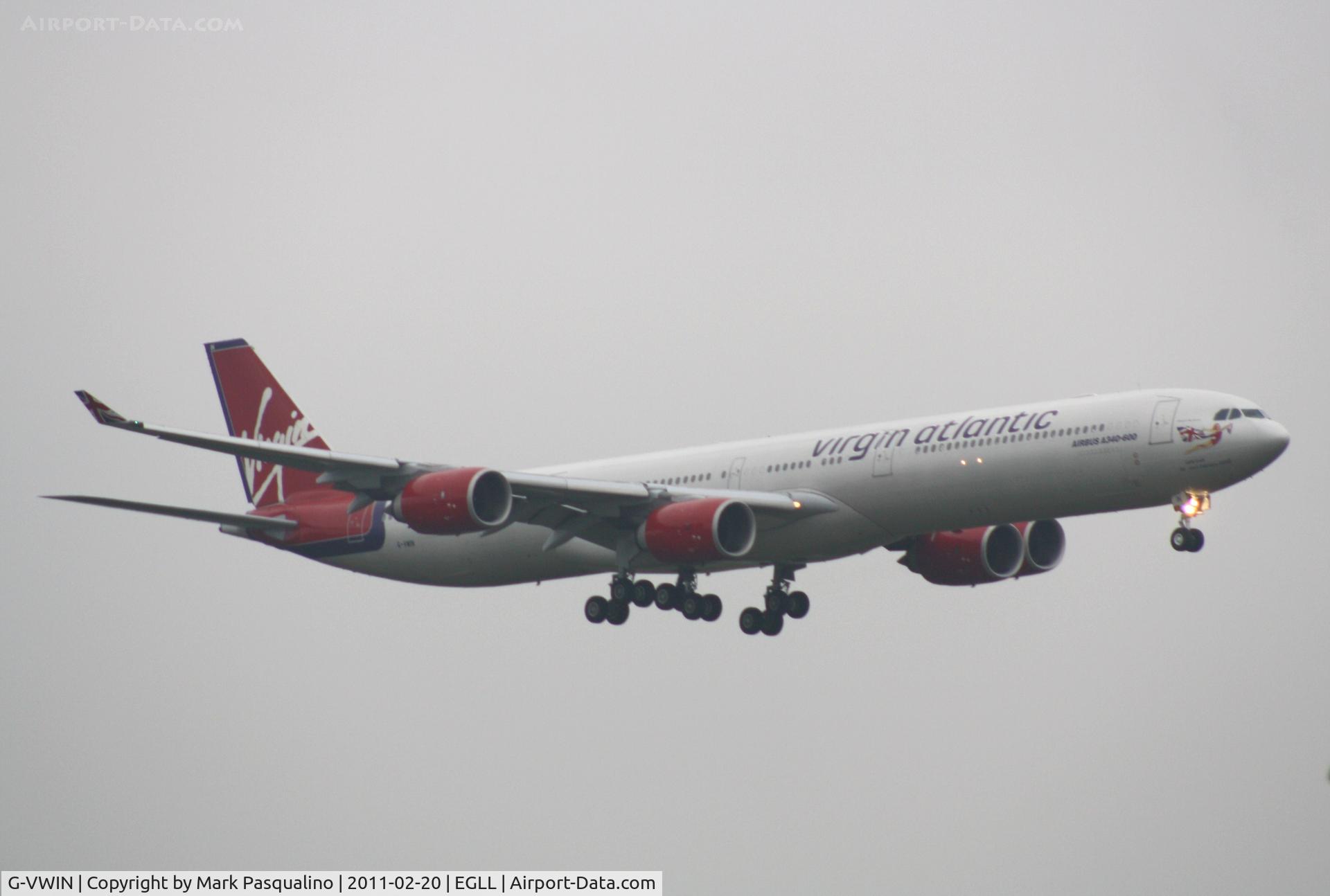 G-VWIN, 2006 Airbus A340-642 C/N 736, Airbus A340-600