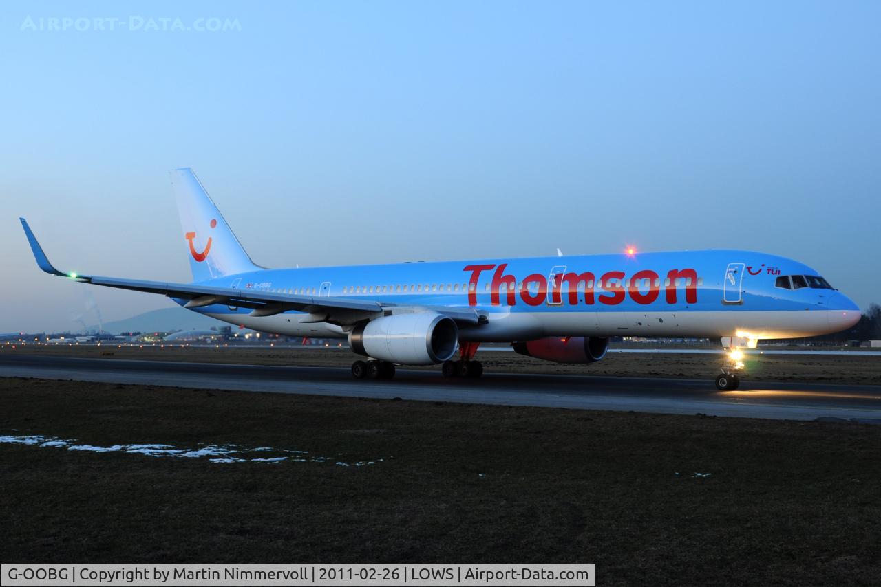 G-OOBG, 1999 Boeing 757-236 C/N 29942, Thomson Airways