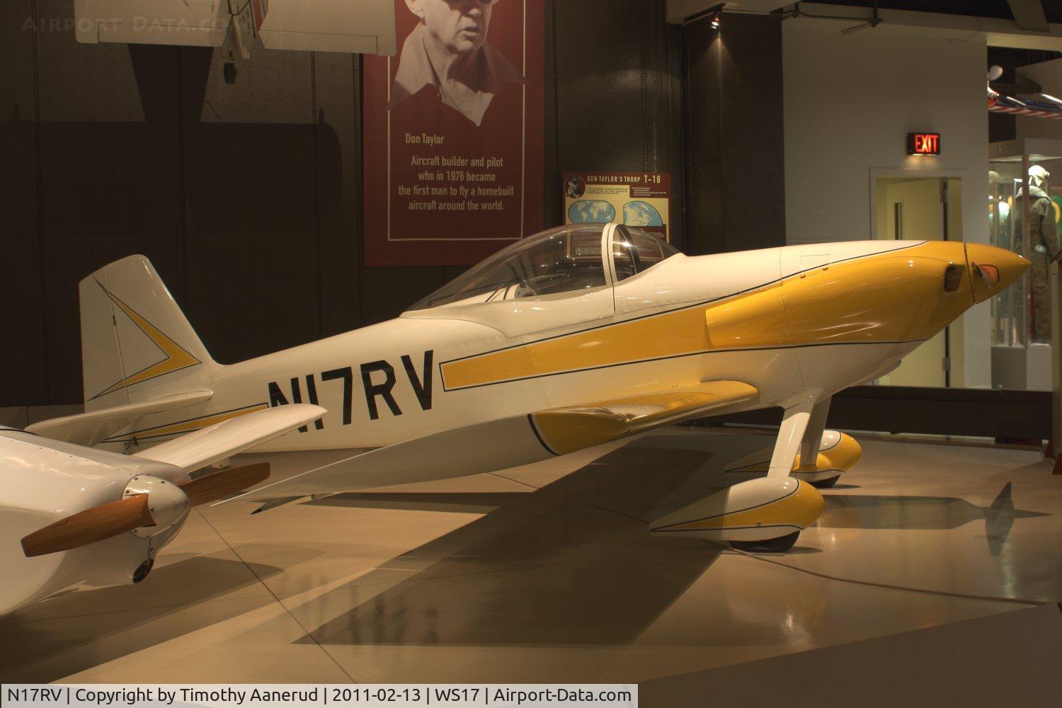 N17RV, 1971 Vans RV-3 C/N 173, 1971 Vangrunsven RV-3, c/n: 173