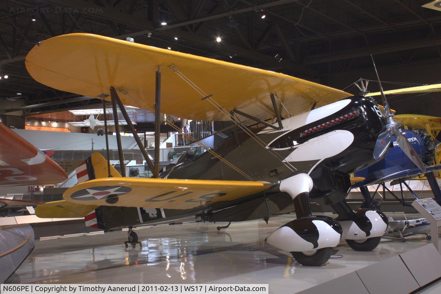 N606PE, 1992 Curtiss P-6E Hawk Replica C/N 32-260, 1992 Rosnick Ralph HAWK P-6E, c/n: 32-260