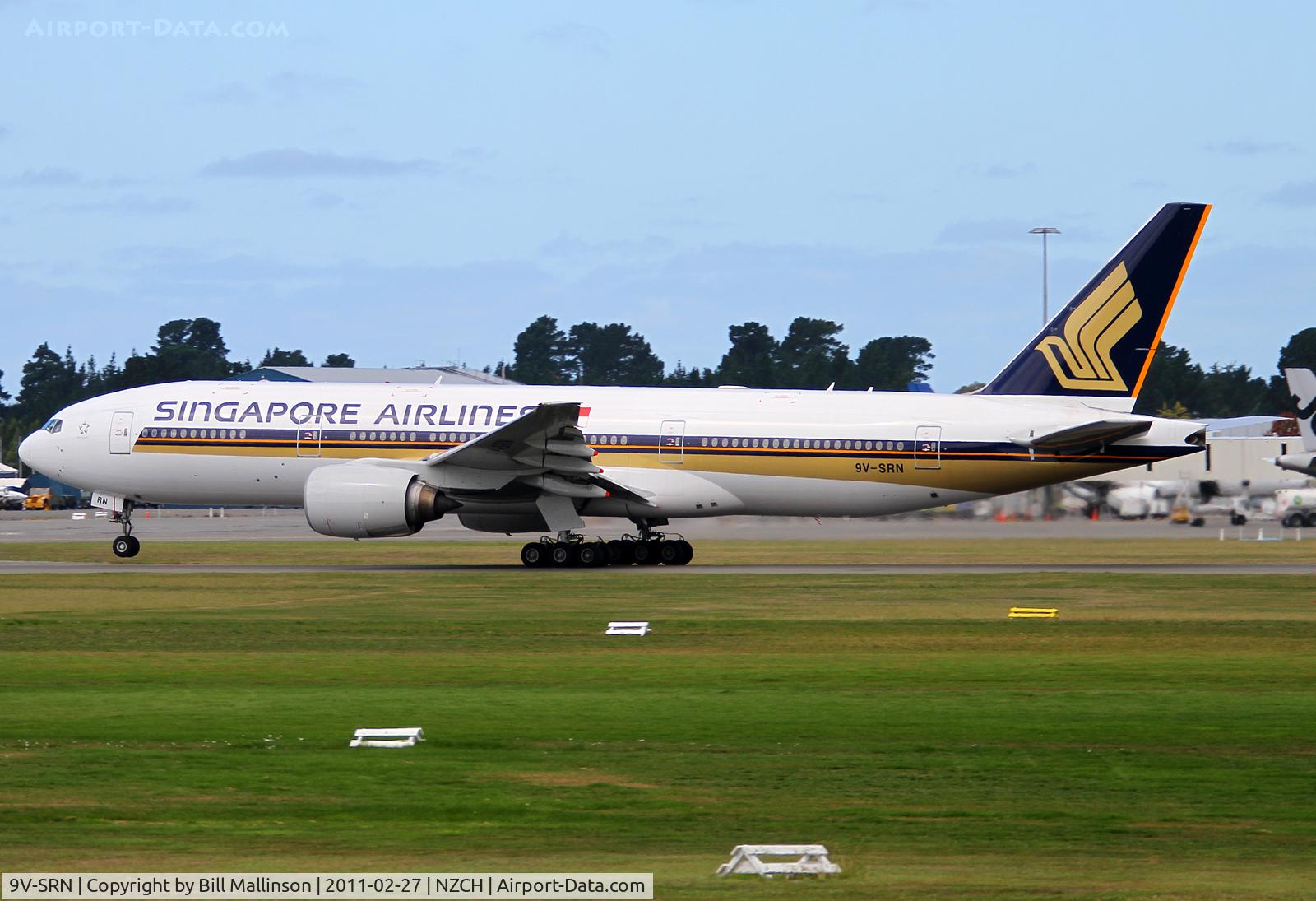 9V-SRN, 2003 Boeing 777-212/ER C/N 32318, away to SIN as SQ298