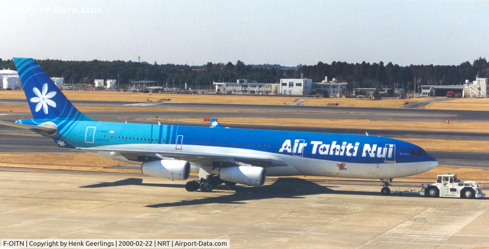 F-OITN, 1993 Airbus A340-211 C/N 031, Air Tahiti Nui