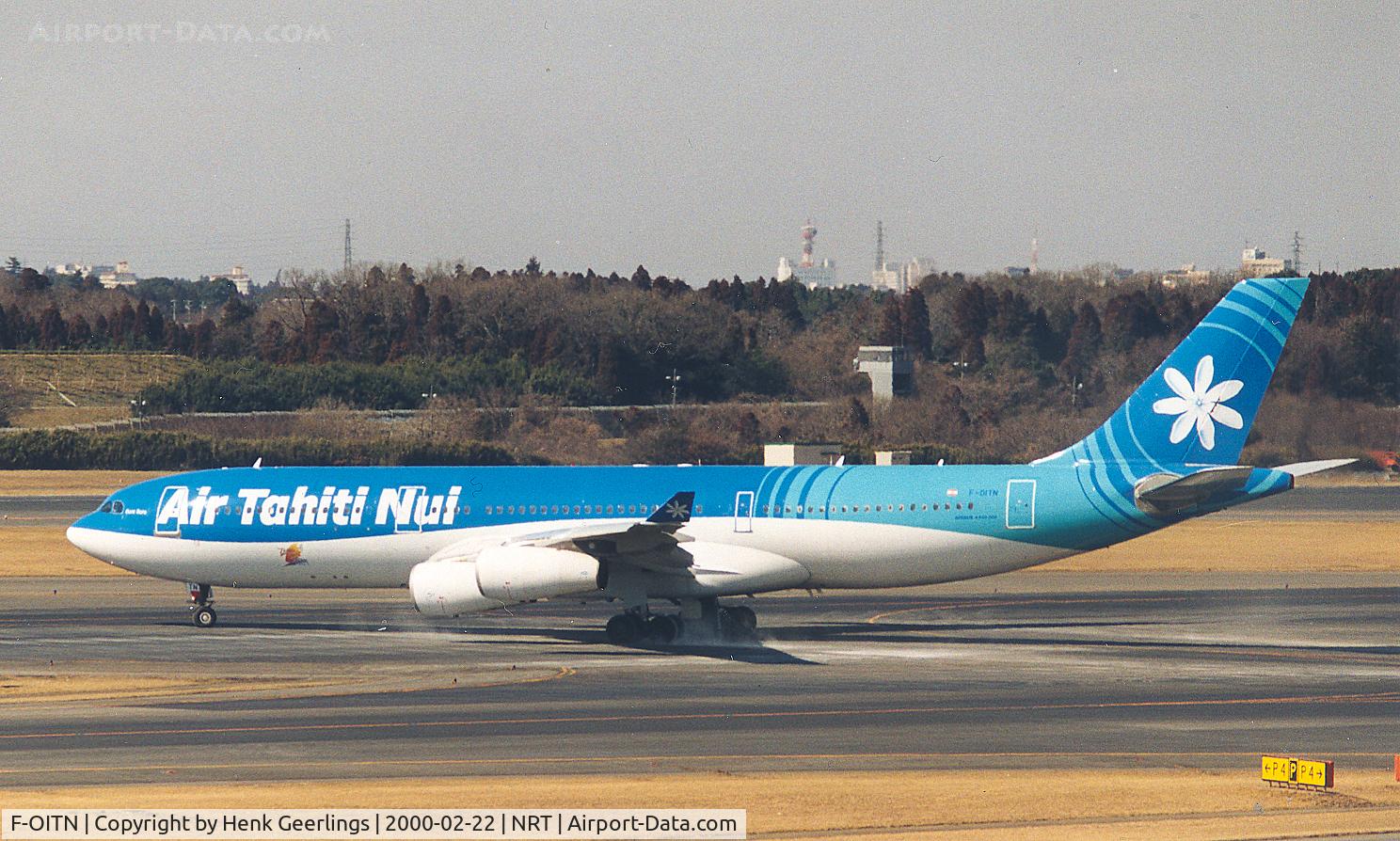 F-OITN, 1993 Airbus A340-211 C/N 031, Air Tahiti Nui