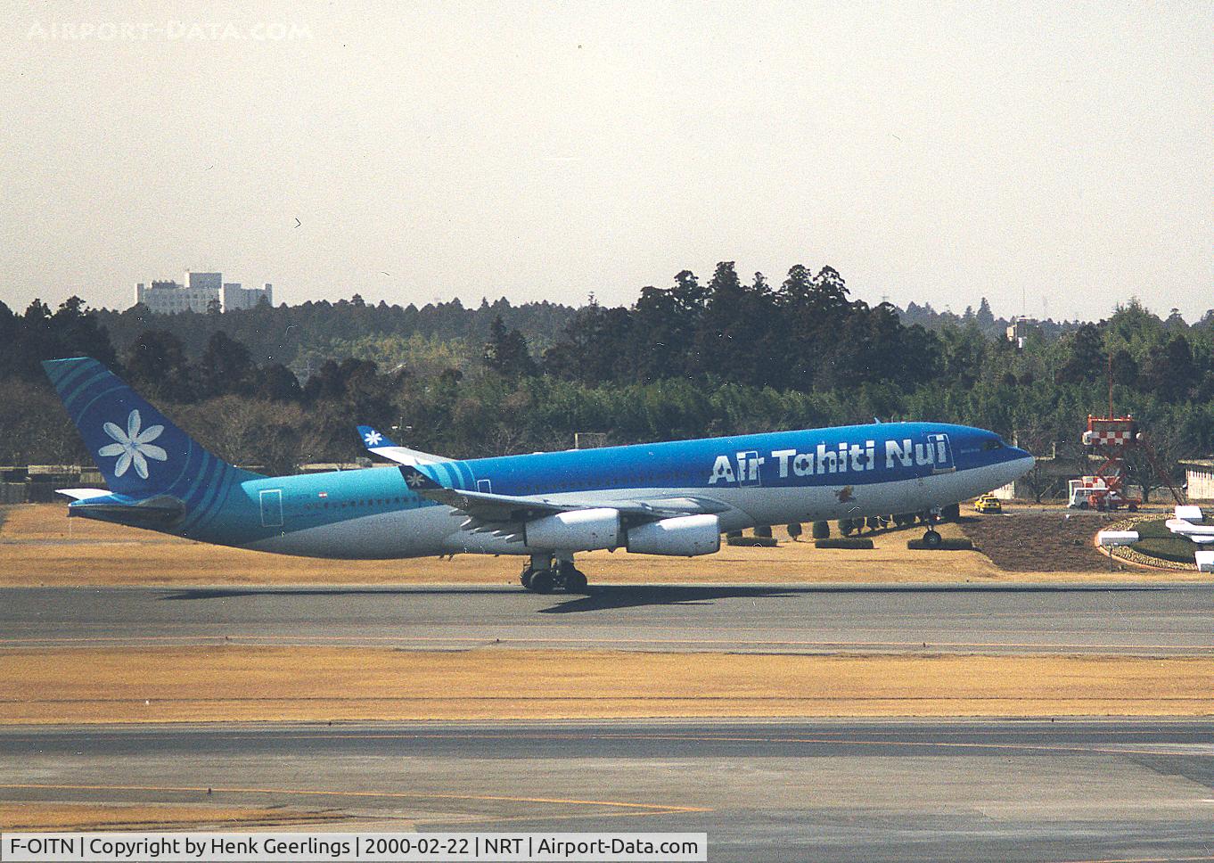 F-OITN, 1993 Airbus A340-211 C/N 031, Air Tahiti Nui