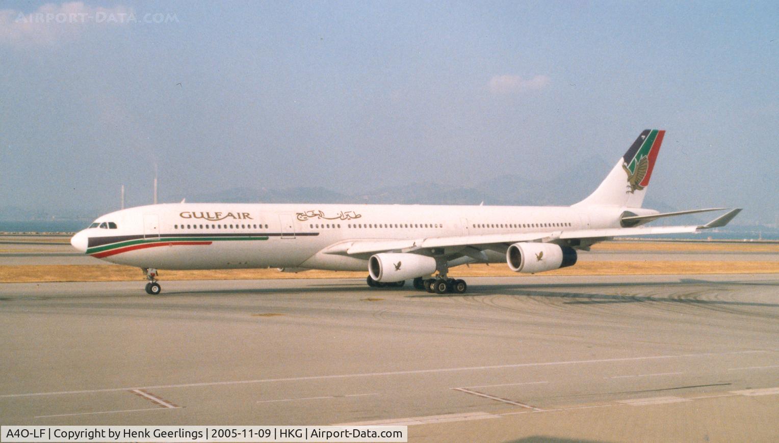 A4O-LF, 1996 Airbus A340-312 C/N 133, Gulf Air