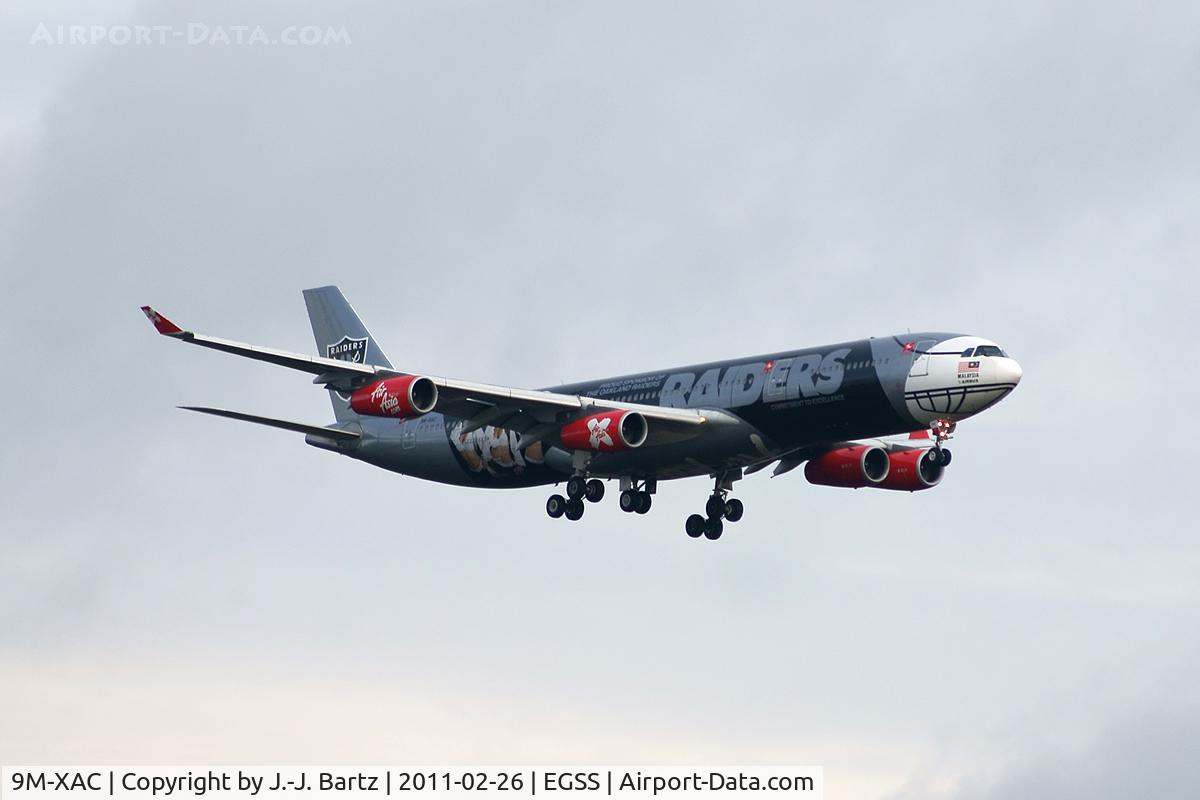 9M-XAC, 1998 Airbus A340-313X C/N 278, DSLR-A230 (55-200 mm); www.haj-spotter.de.tf