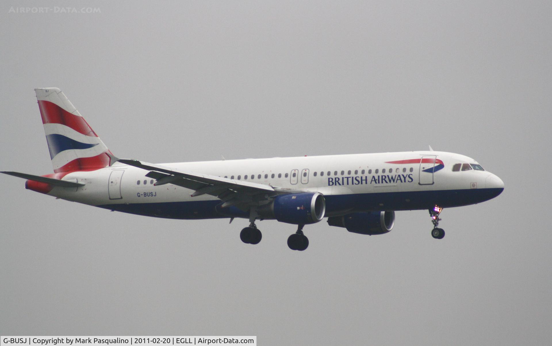 G-BUSJ, 1990 Airbus A320-211 C/N 109, Airbus A320