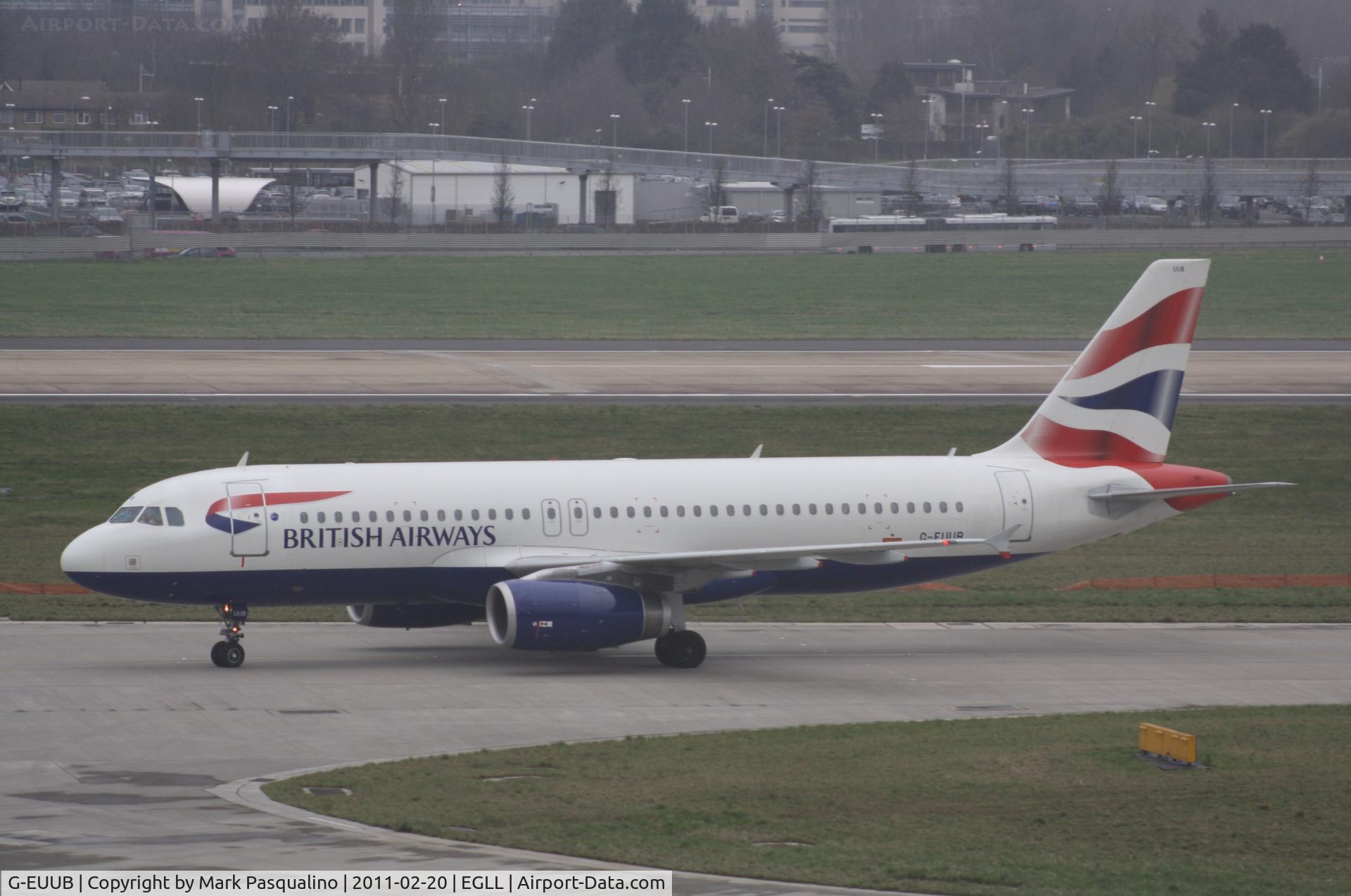 G-EUUB, 2002 Airbus A320-232 C/N 1689, Airbus A320