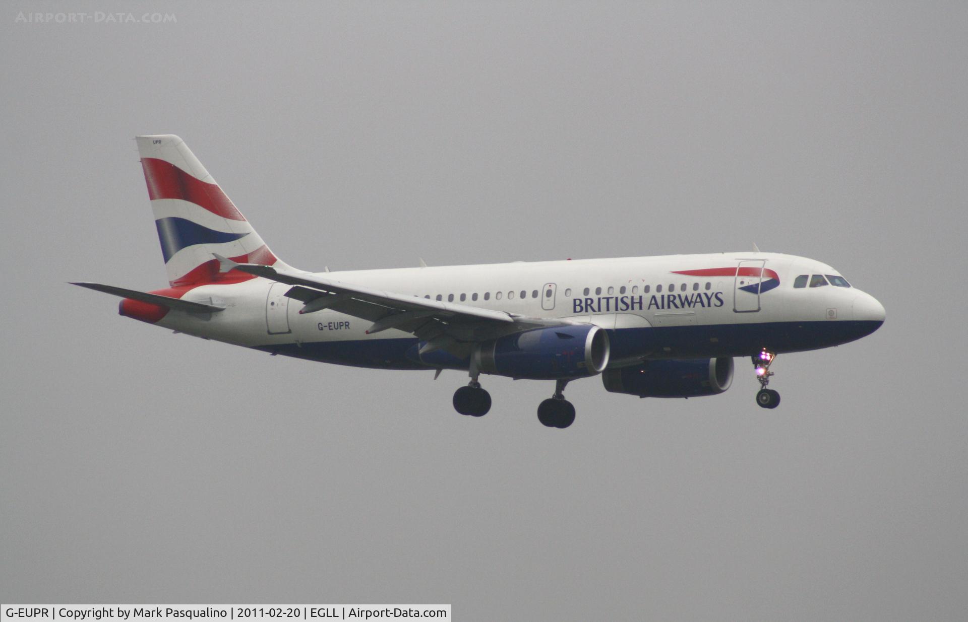 G-EUPR, 2000 Airbus A319-131 C/N 1329, Airbus A319