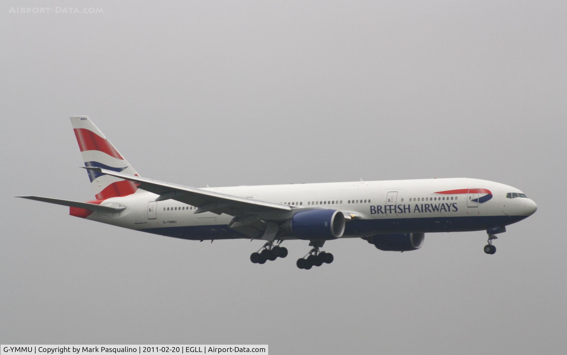 G-YMMU, 2009 Boeing 777-236/ER C/N 36519, Boeing 777-200ER