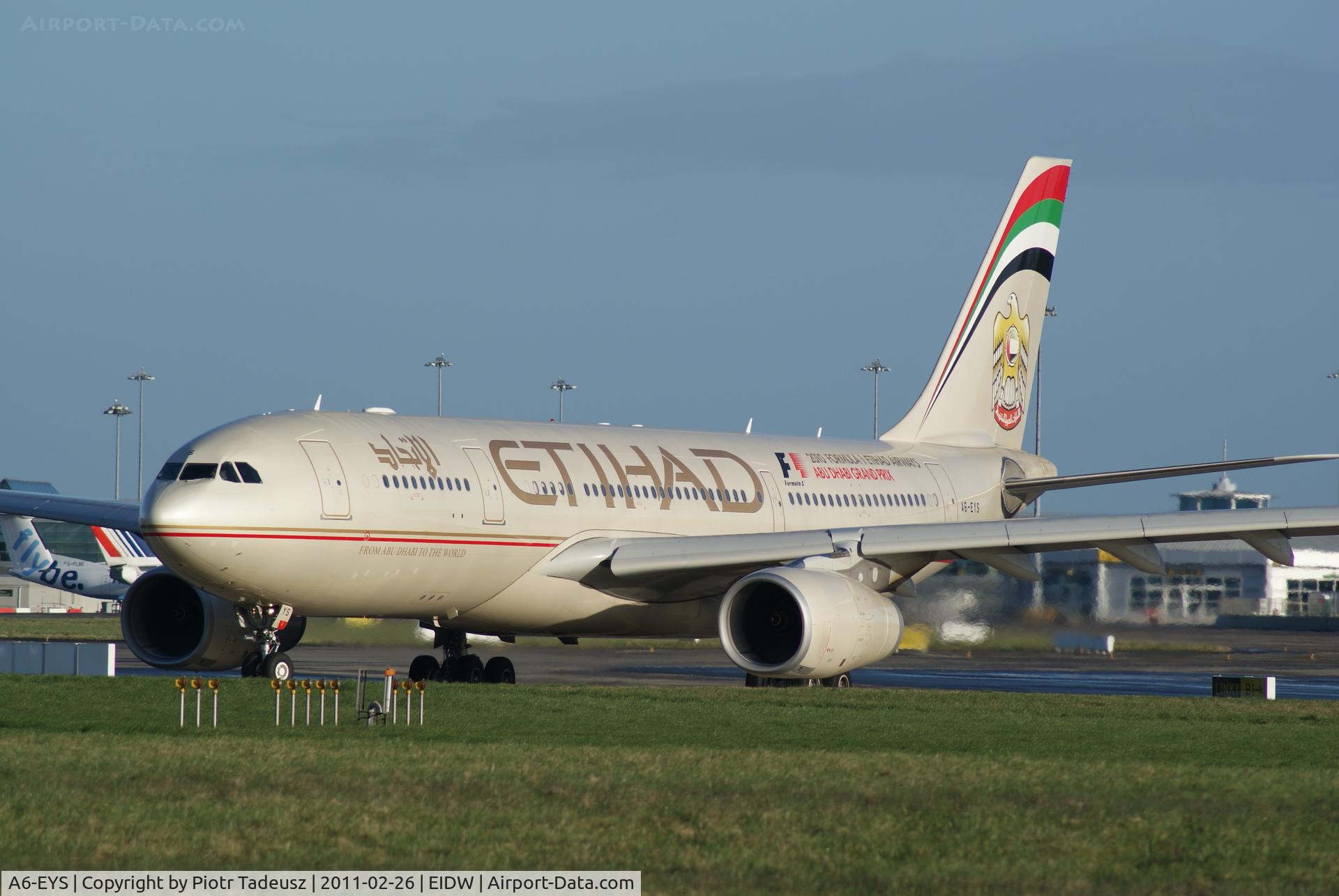 A6-EYS, 2009 Airbus A330-243 C/N 991, dublin