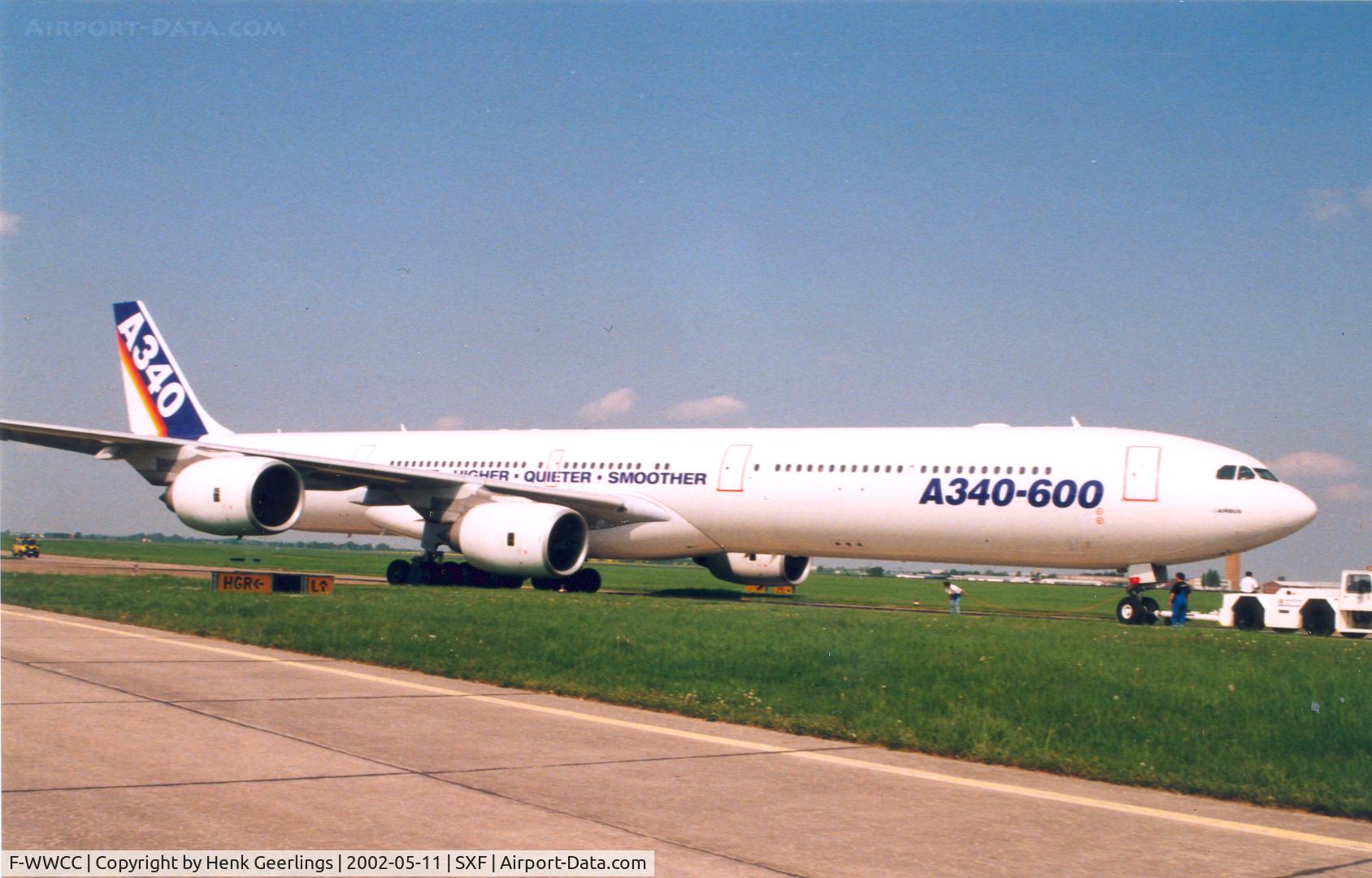 F-WWCC, 2001 Airbus A340-642 C/N 376, ILA Berlin , May 2002
