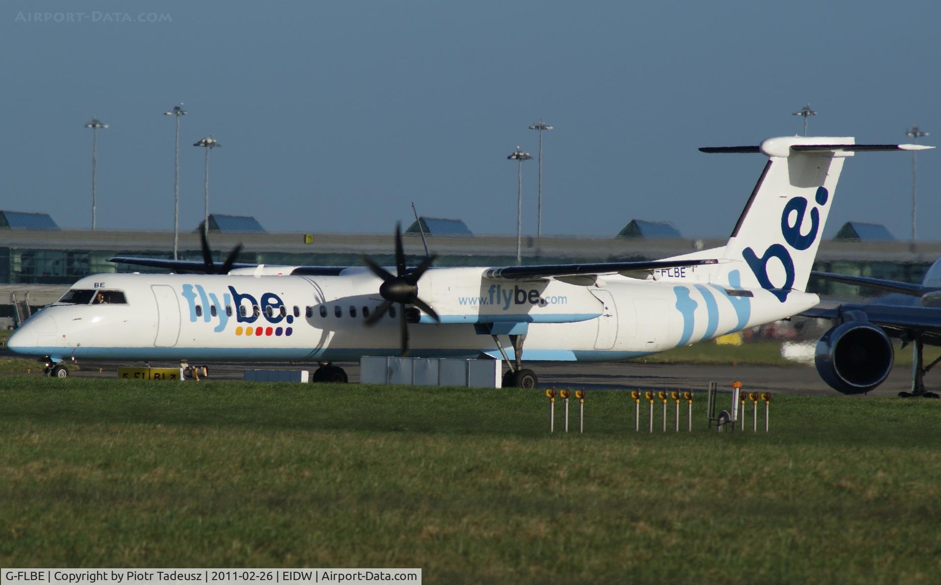 G-FLBE, 2009 De Havilland Canada DHC-8-402Q Dash 8 C/N 4261, dublin